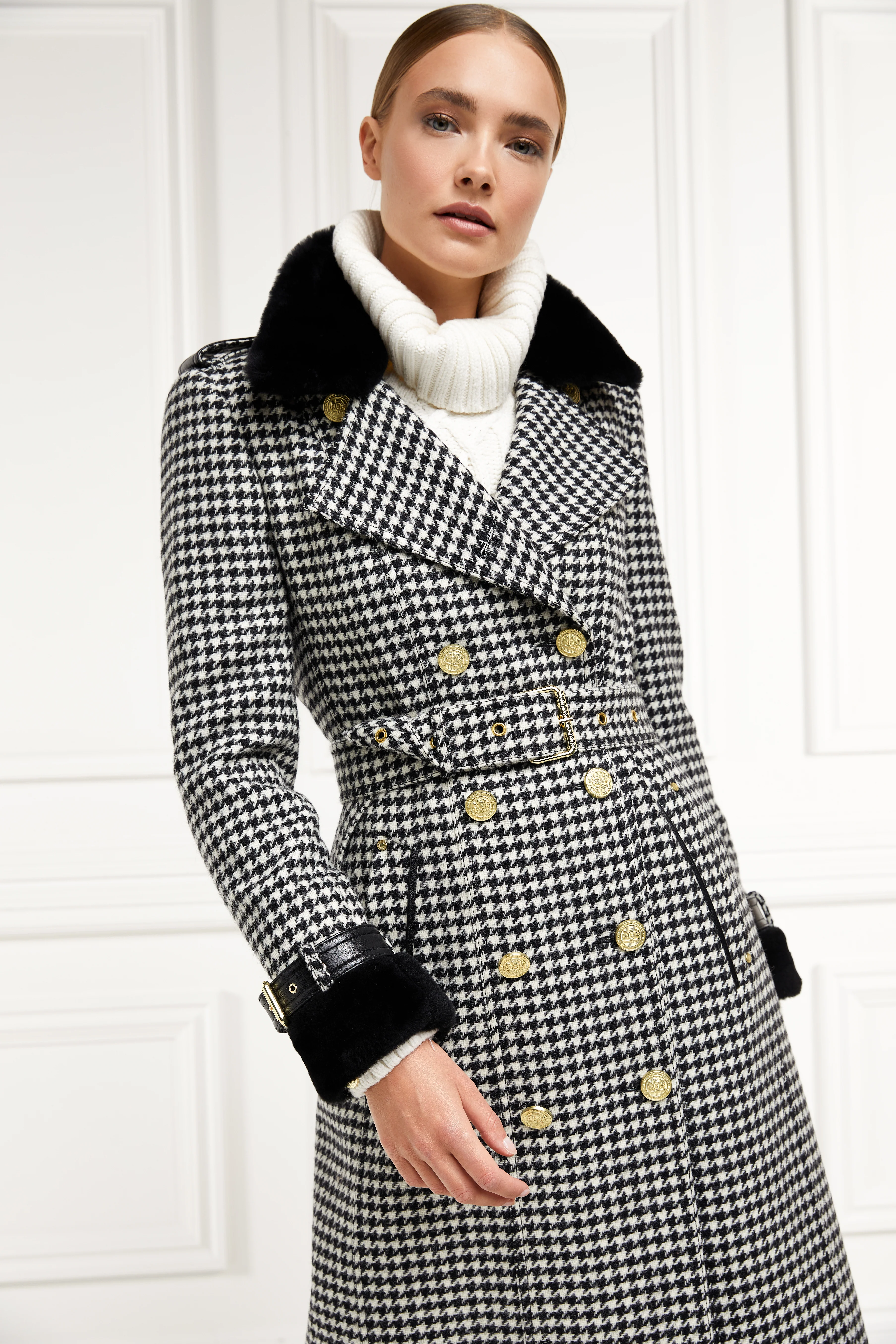 Gold Label Trench (Houndstooth) - Image 7
