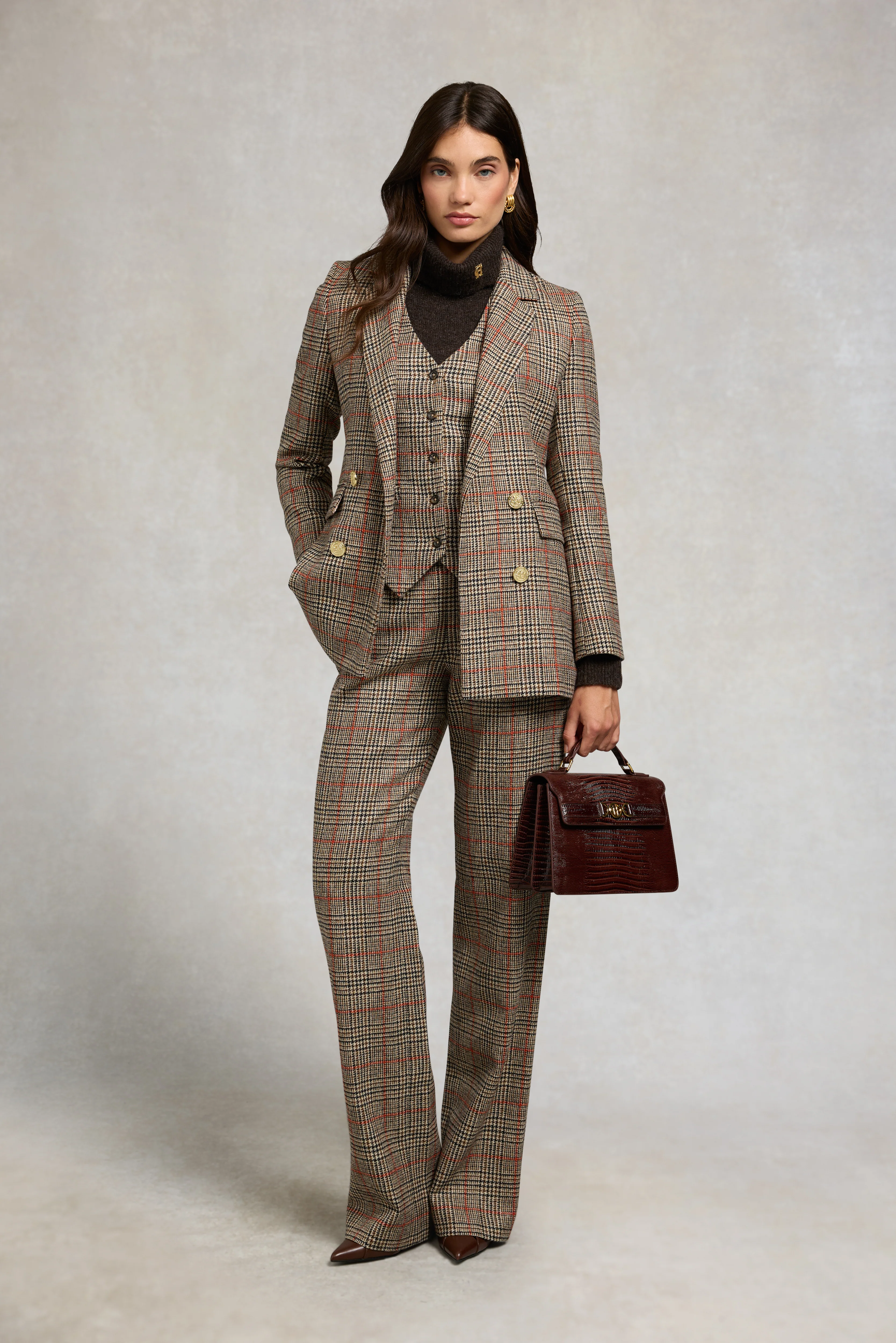 Hampton Waistcoat (Orange Windsor) - Image 3