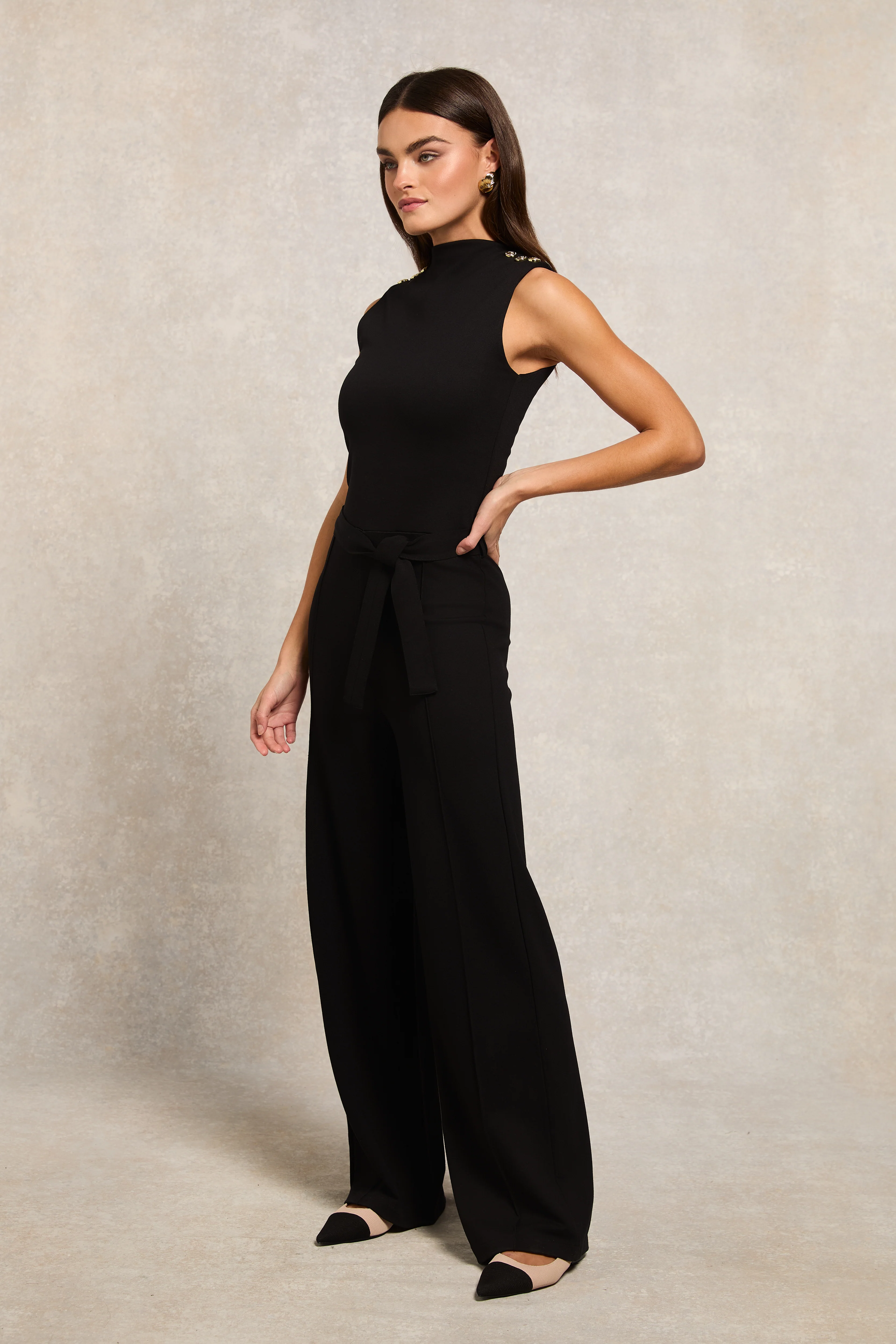 Harper Jumpsuit (Black) - Image 7
