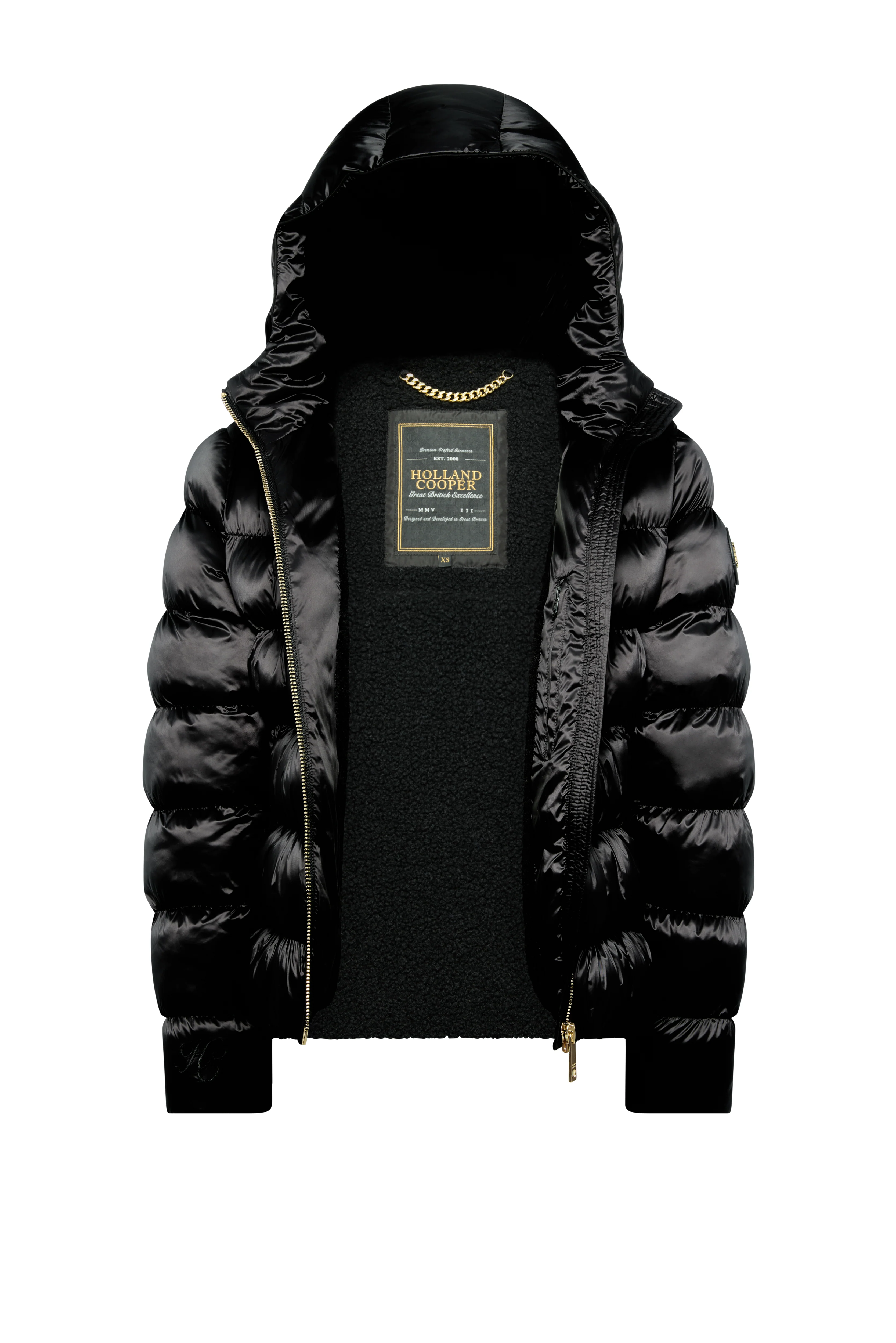 Harrow Padded Jacket (Deep Black) - Image 11