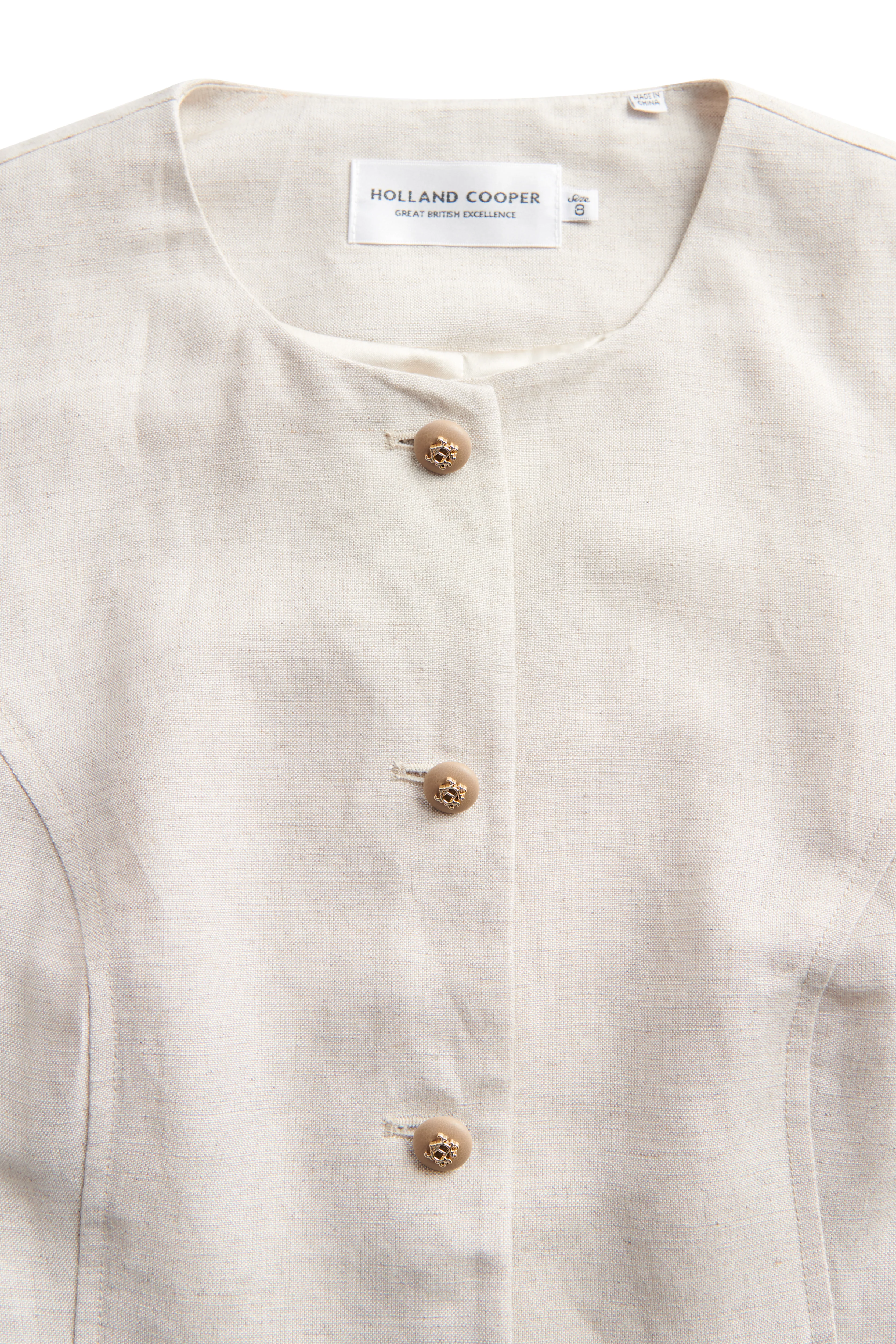 Hazelton Waistcoat (Natural) - Image 8