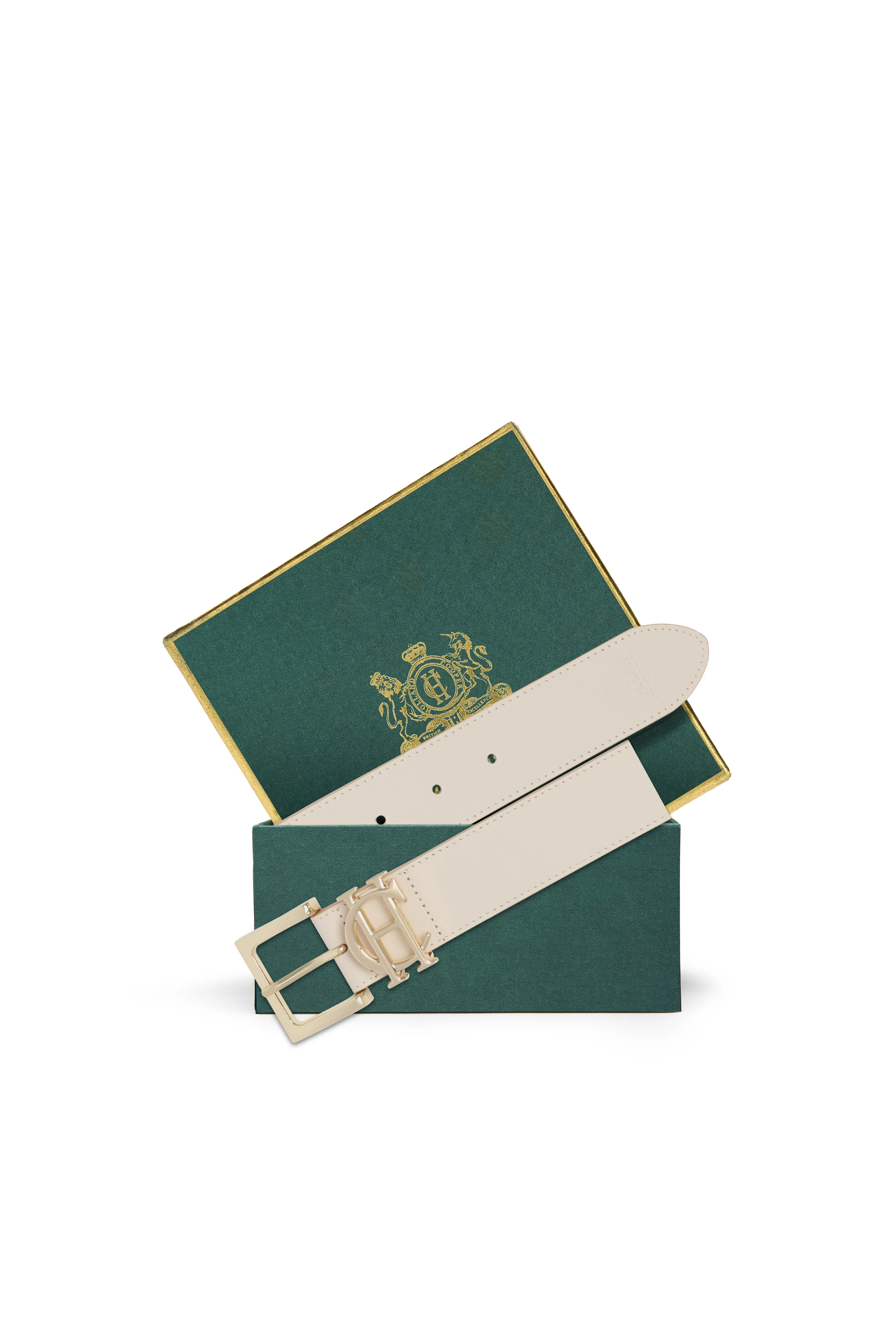 HC Classic Logo Belt (Putty Leather)