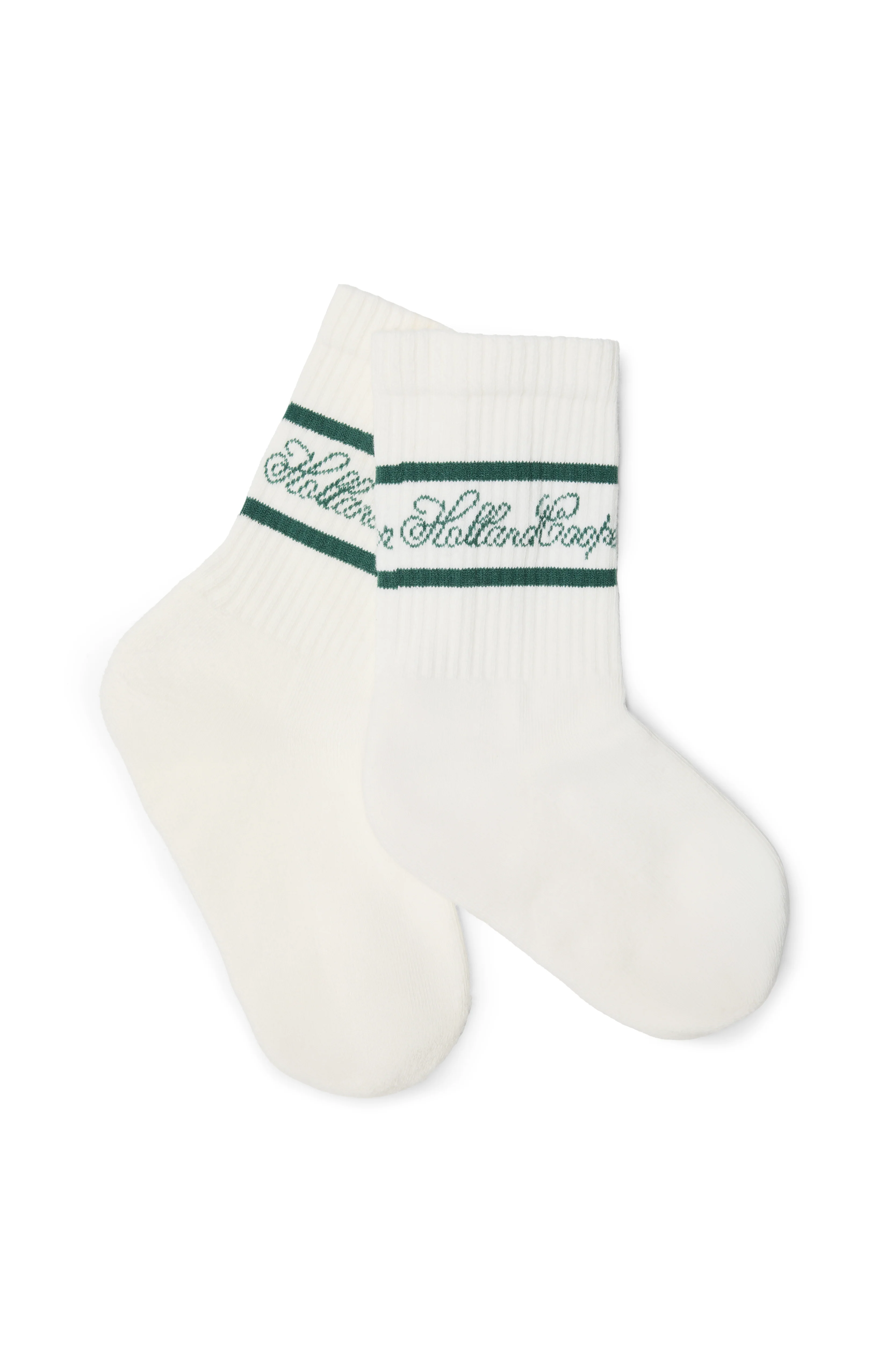 HC Trainer Sock (Ecru Racing Green)