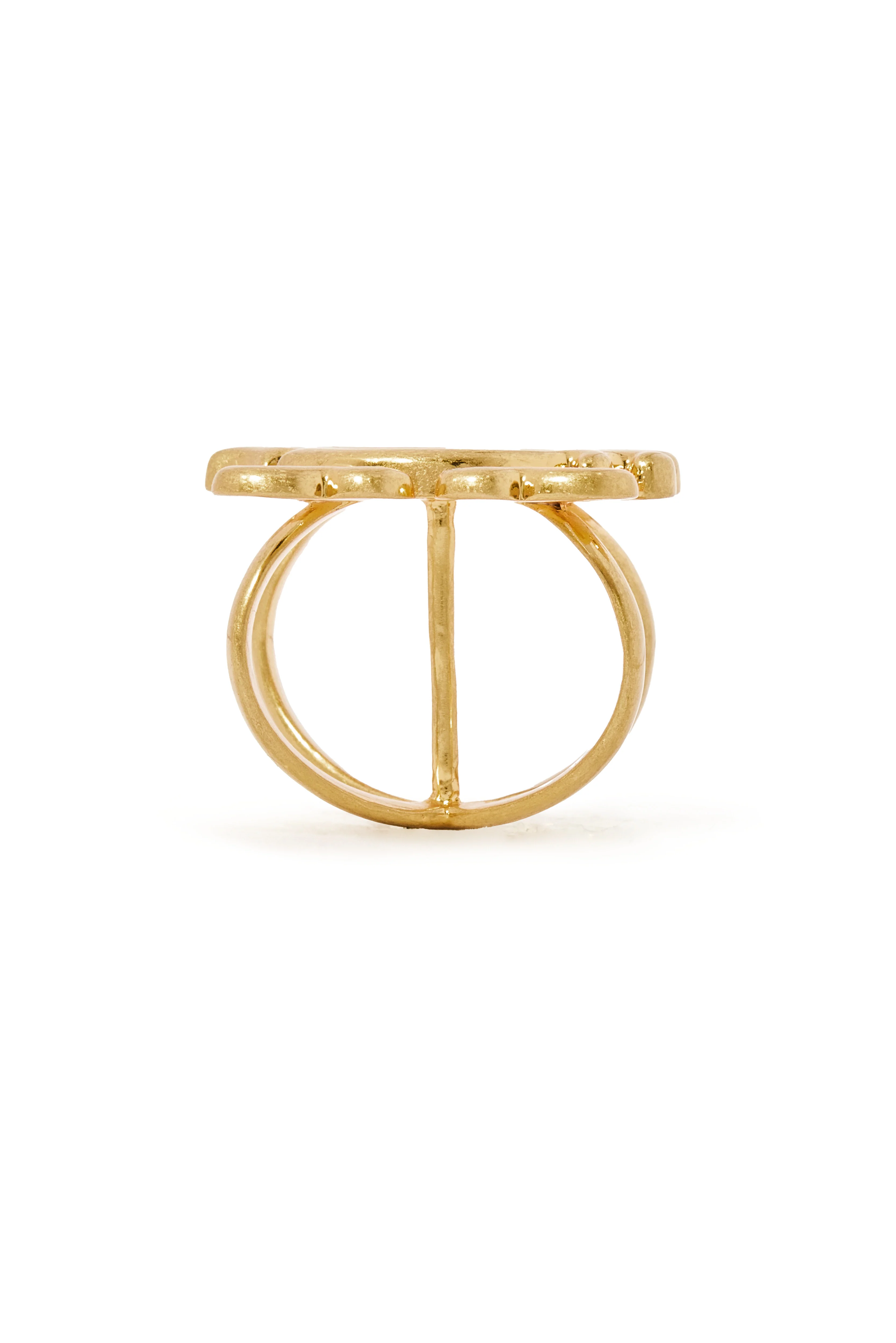 HC Heraldic Scarf Ring (Vintage Gold) - Image 2