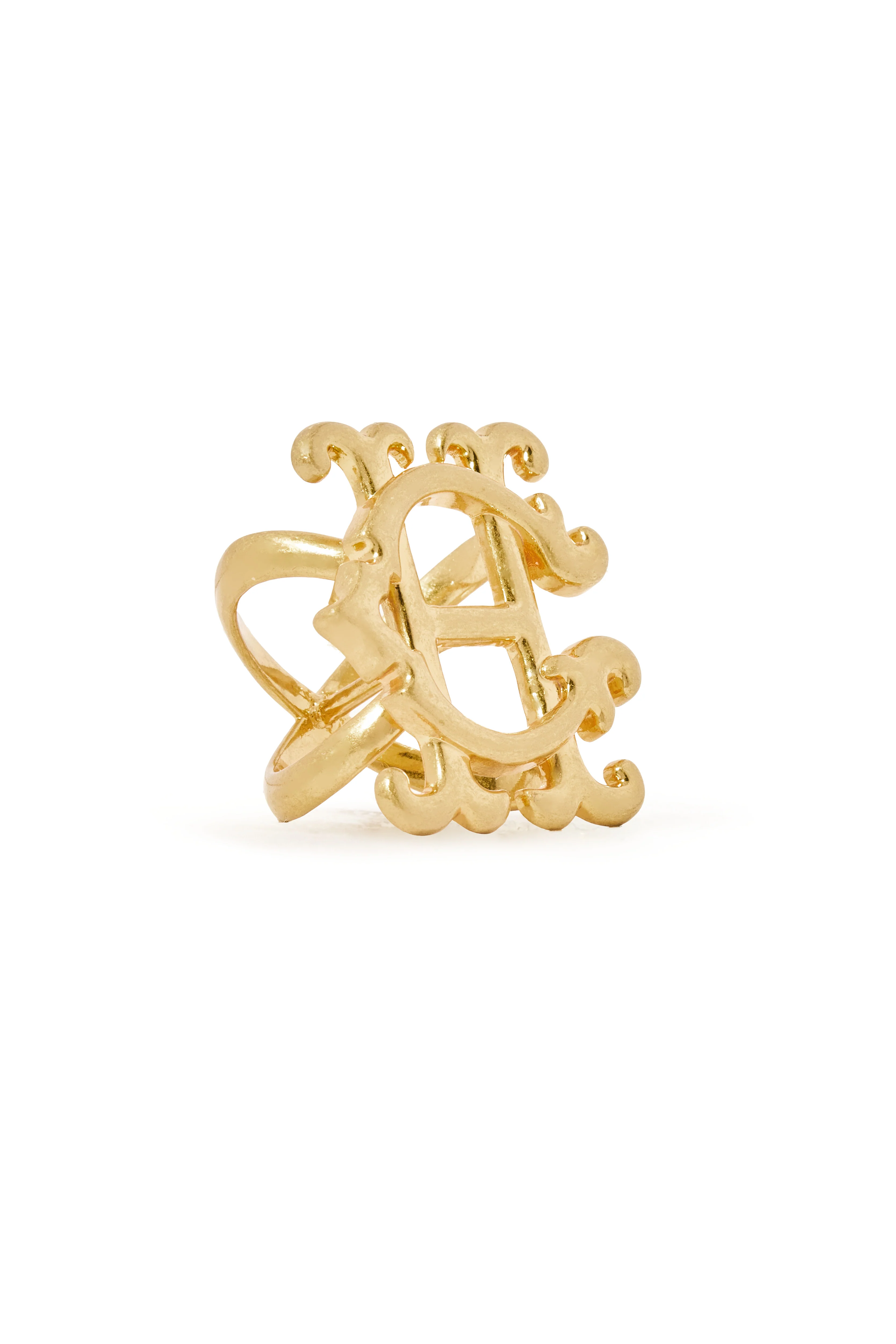 HC Heraldic Scarf Ring (Vintage Gold) - Image 5