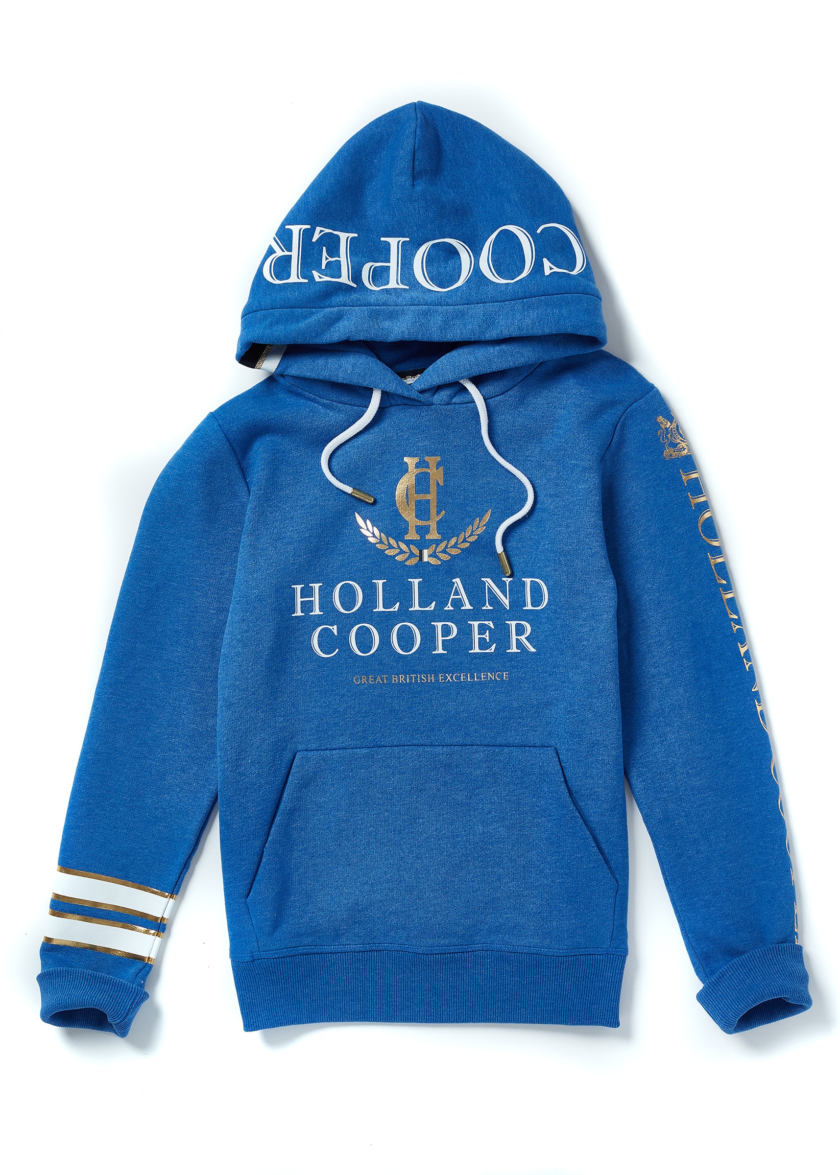 HC Heritage Hoodie (Deep Cobalt Marl) - Image 6