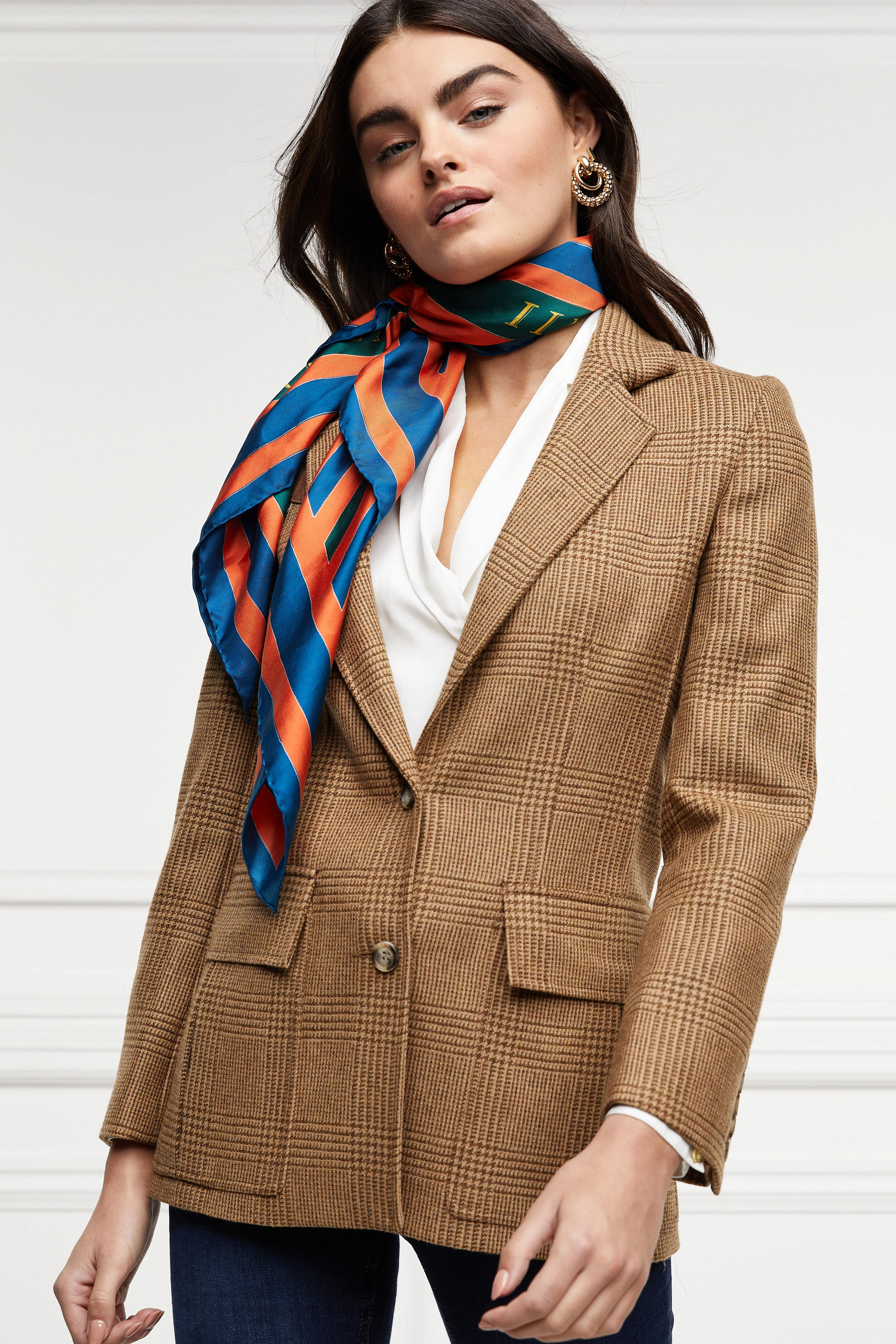 HC Silk Scarf (Horse Flag) - Image 2