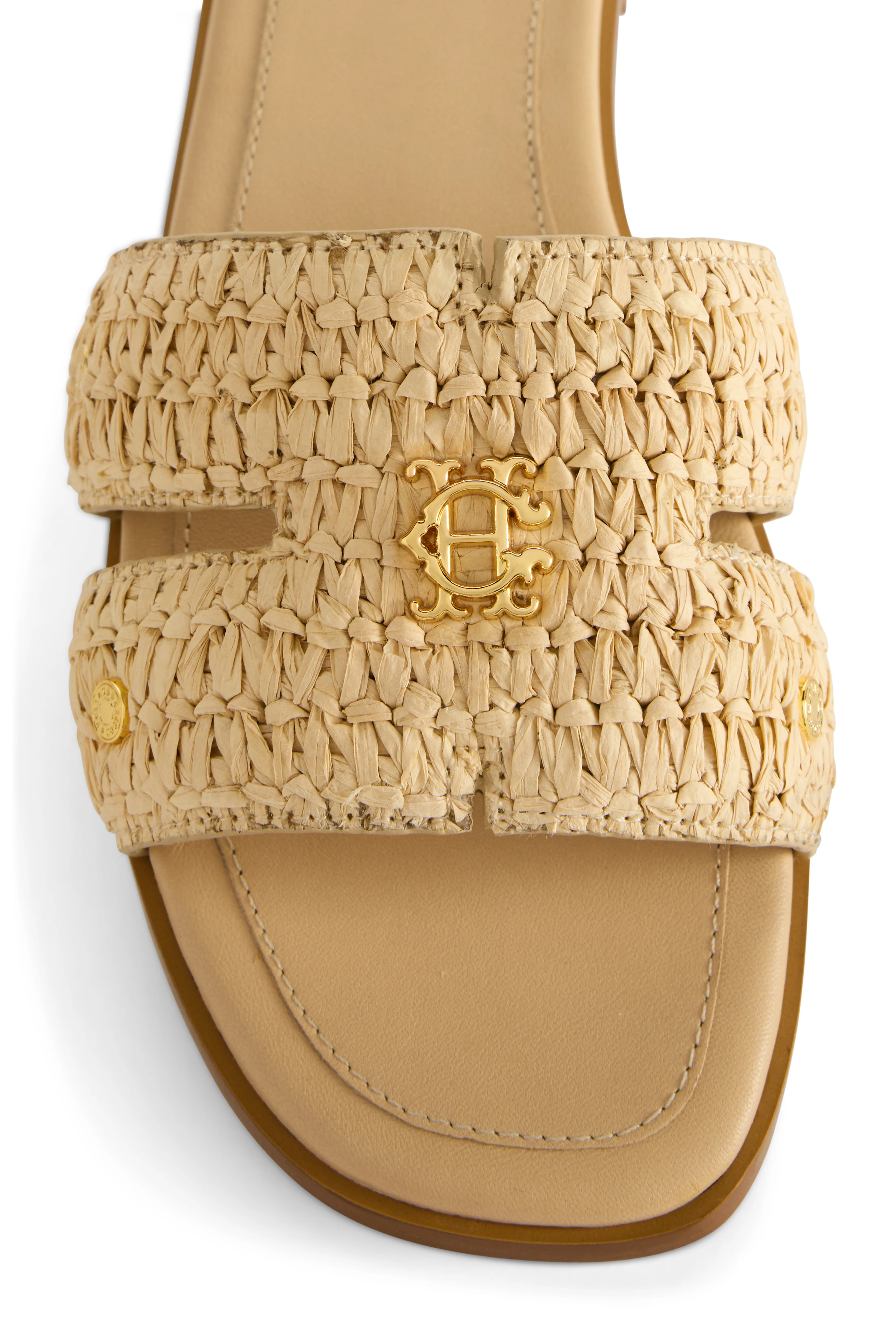 Heraldic Monogram Slides (Natural Straw) - Image 4
