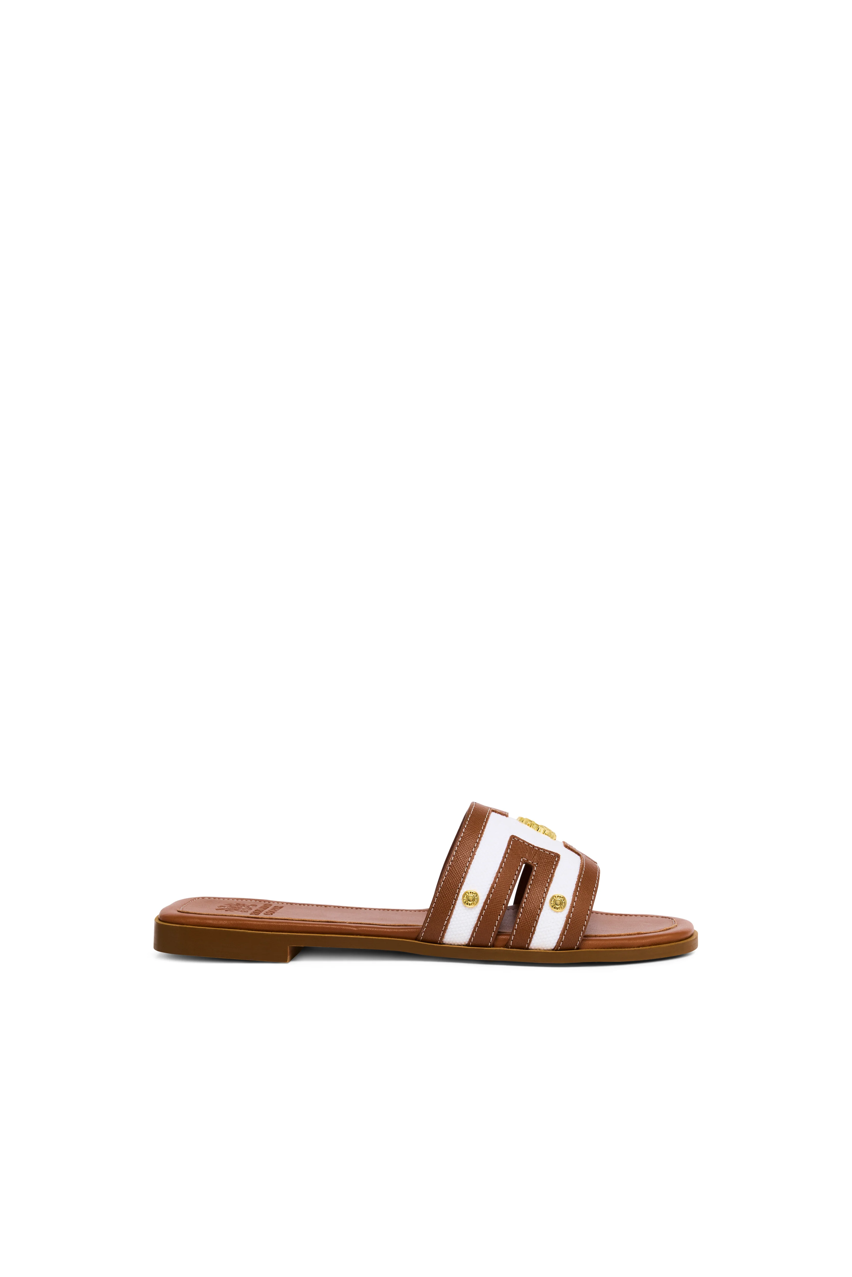Heraldic Monogram Slides (Natural Tan)