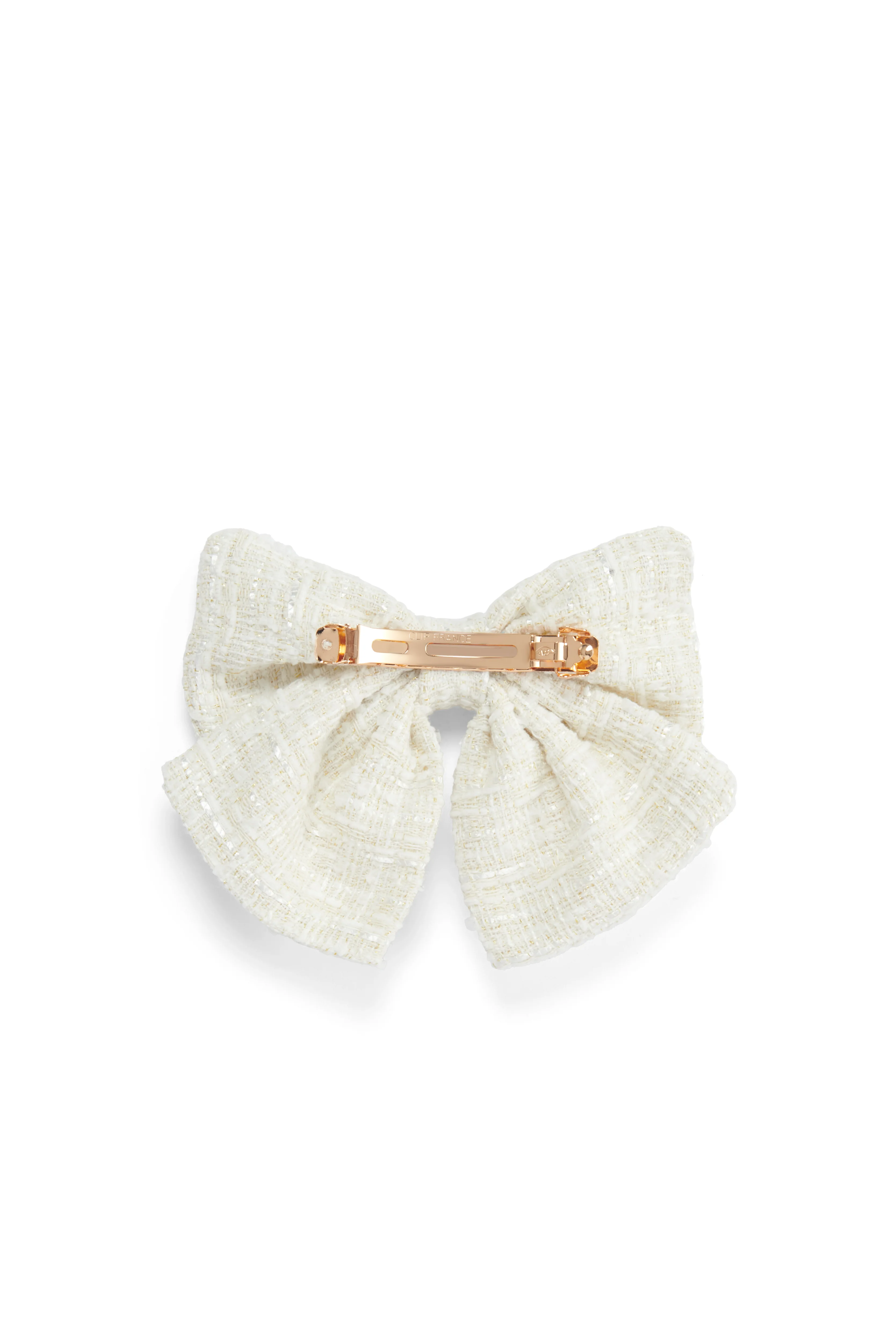 Heritage Bow (Cream Boucle) - Image 4