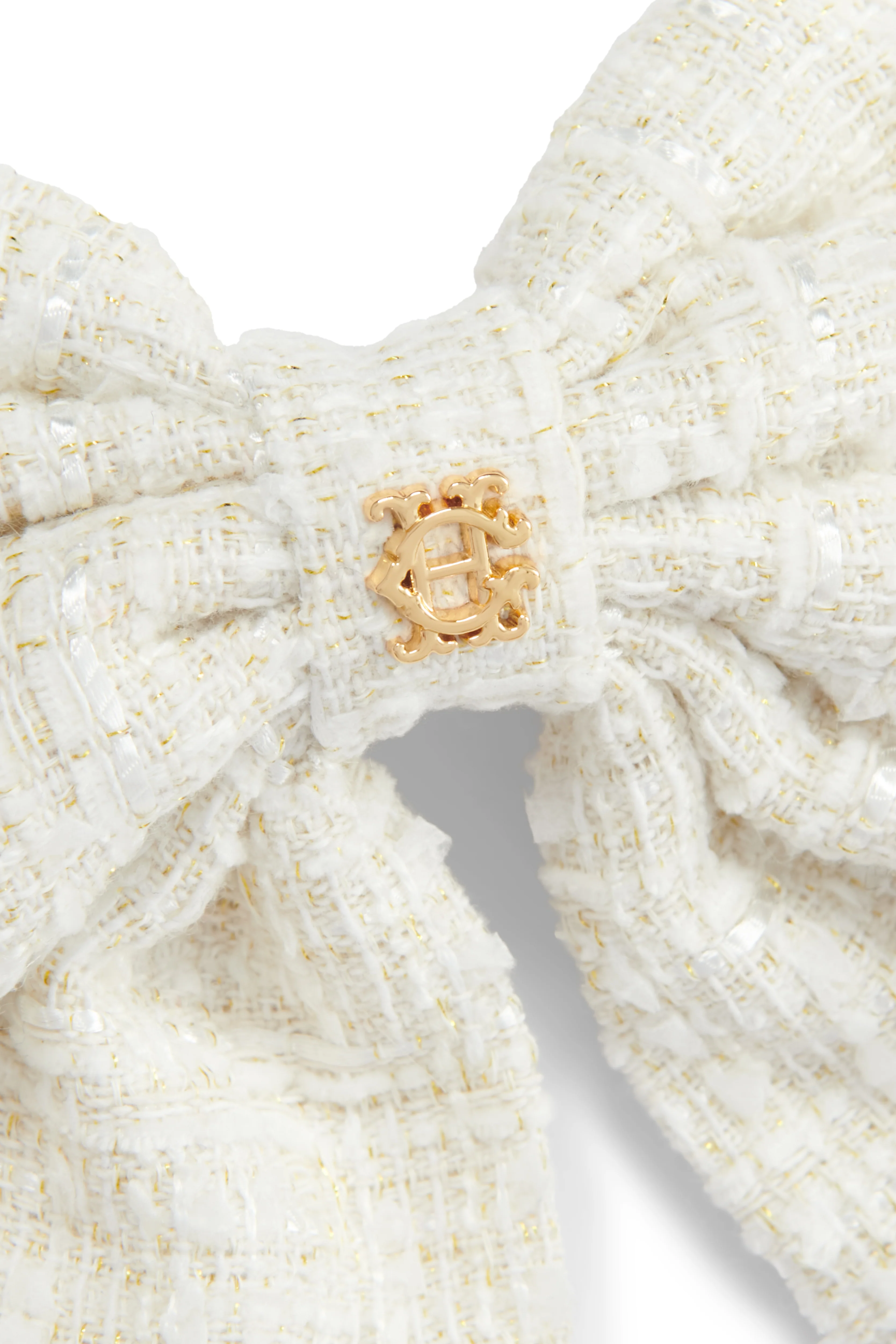 Heritage Bow (Cream Boucle) - Image 5