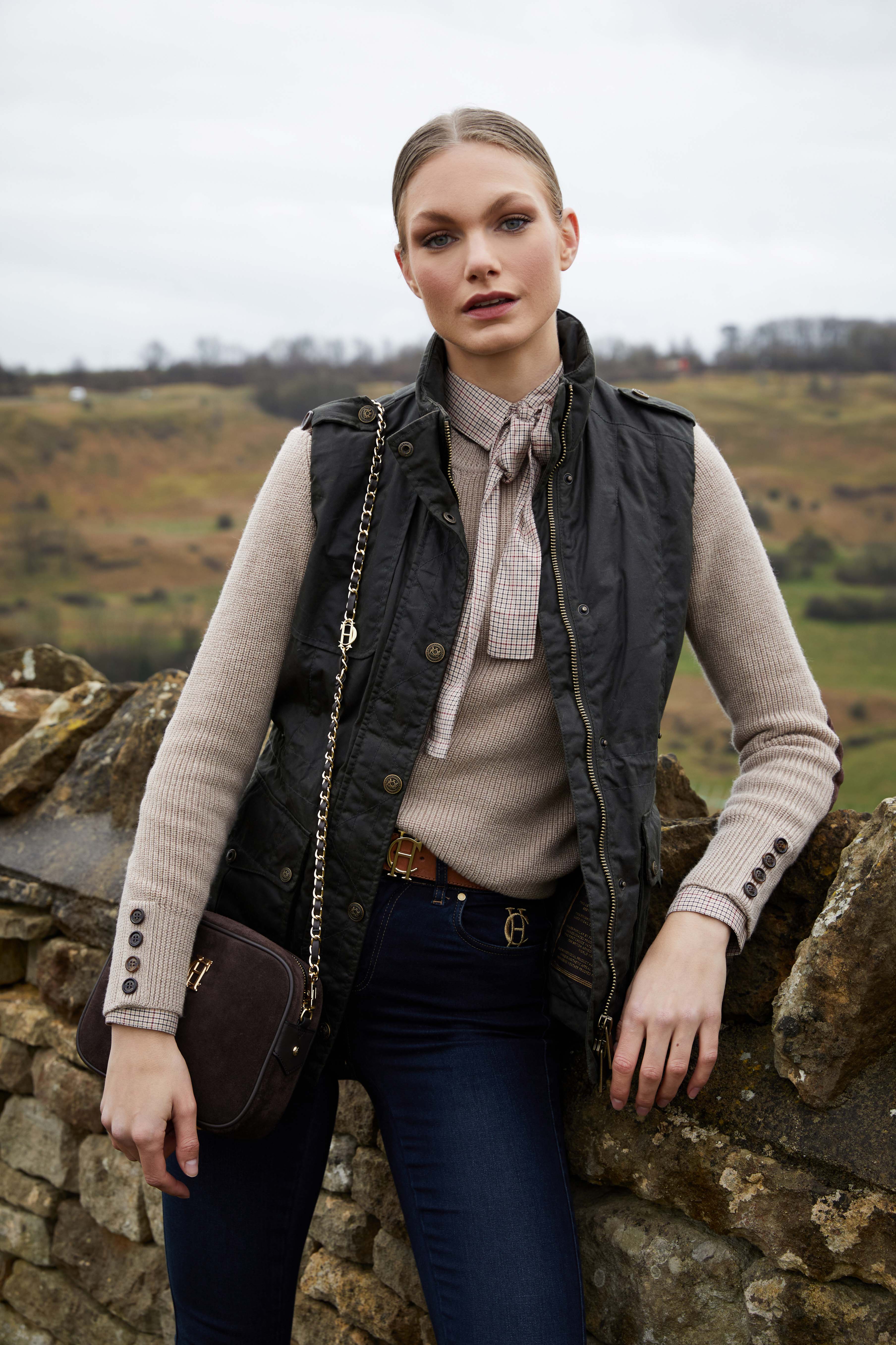 Heritage Crew Neck Knit (Latte Marl) - Image 4
