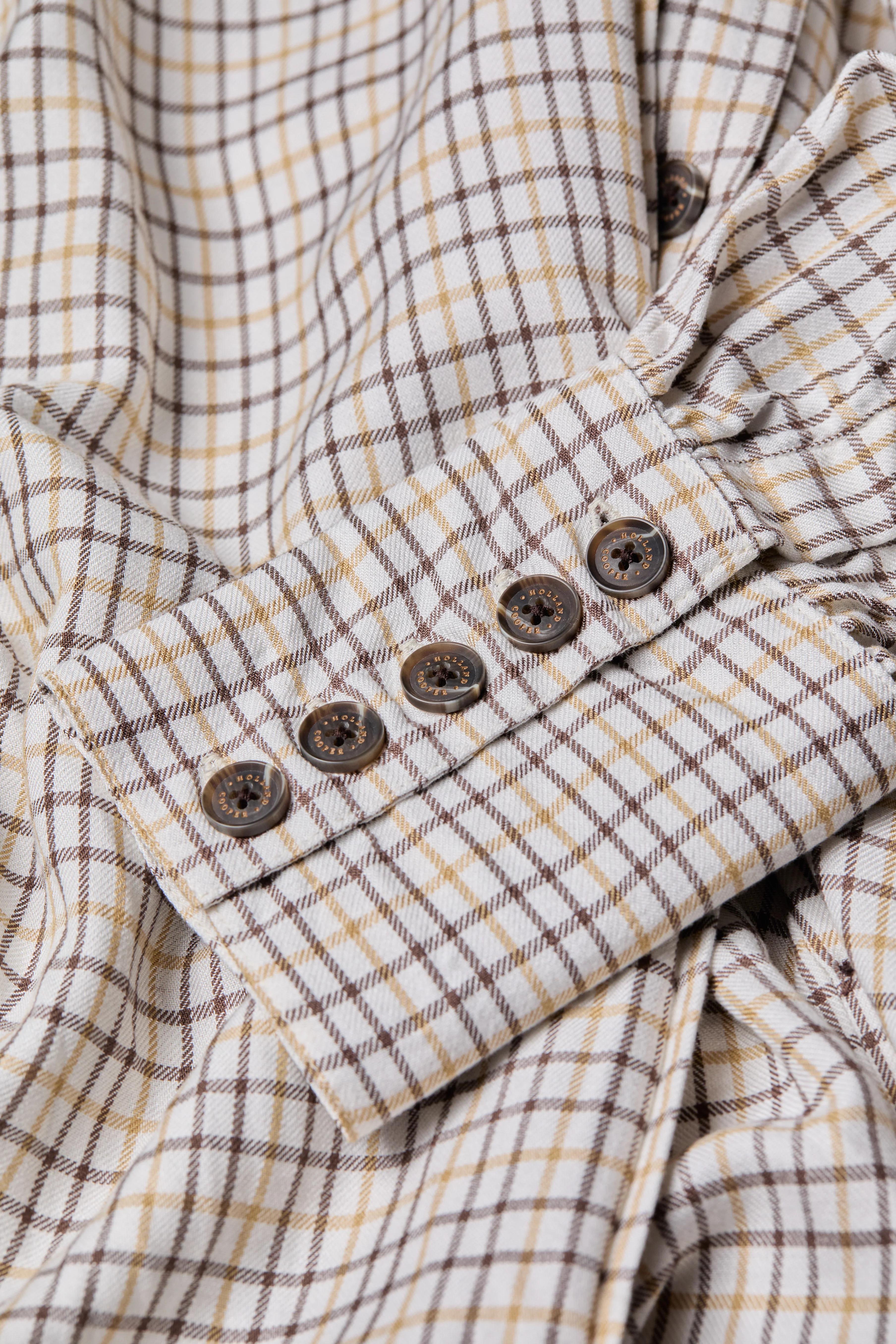 Heritage Shirt (Cheltenham Camel Check) - Image 7