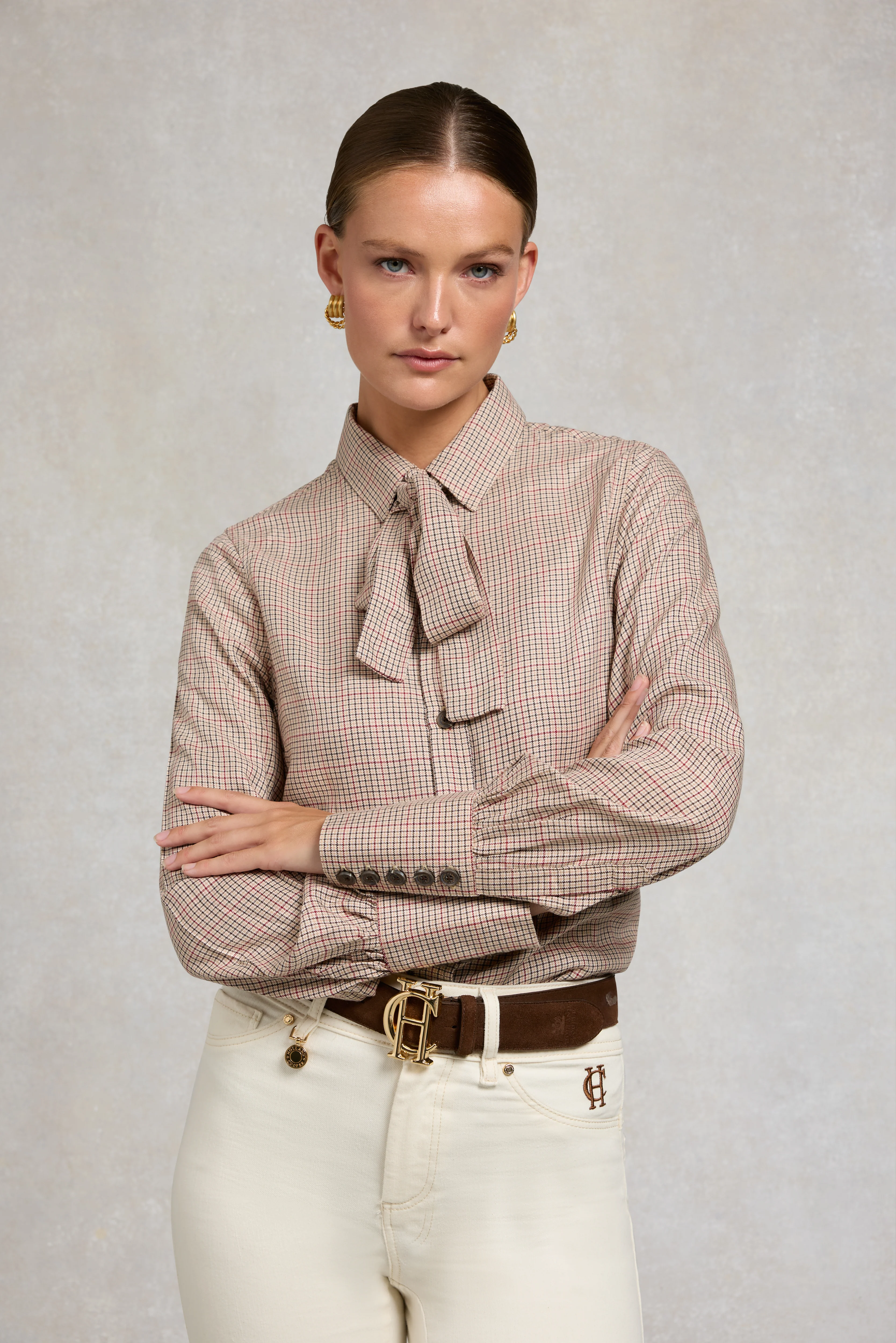 Heritage Shirt (Oatmeal Check)