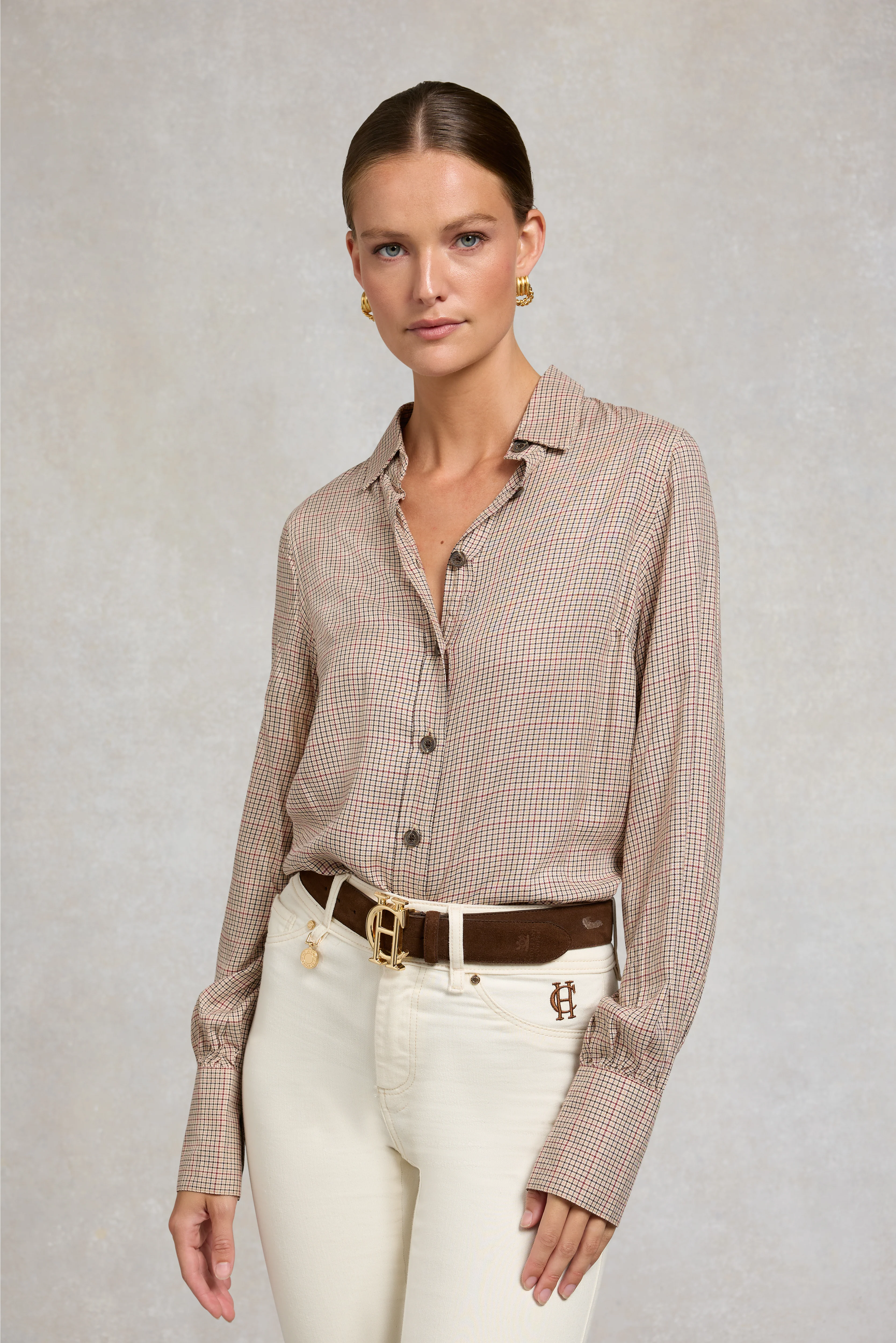 Heritage Shirt (Oatmeal Check) - Image 6