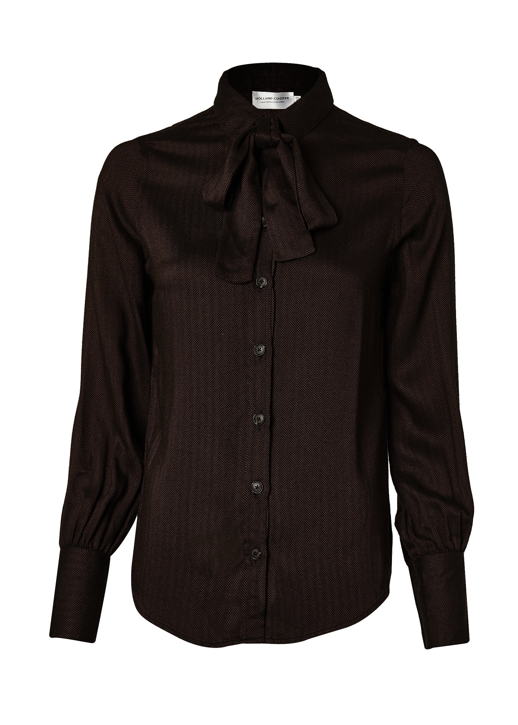Heritage Shirt (Tobacco Herringbone) - Image 4