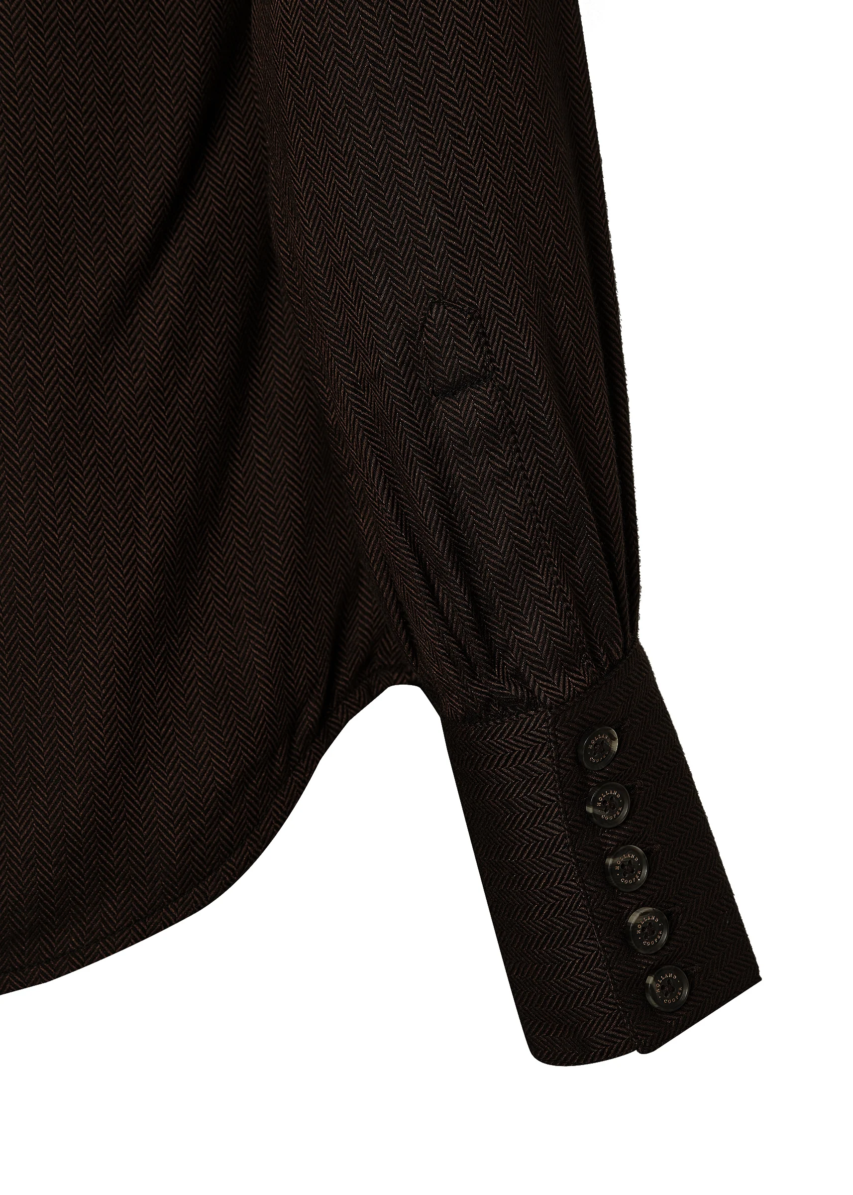 Heritage Shirt (Tobacco Herringbone) - Image 7