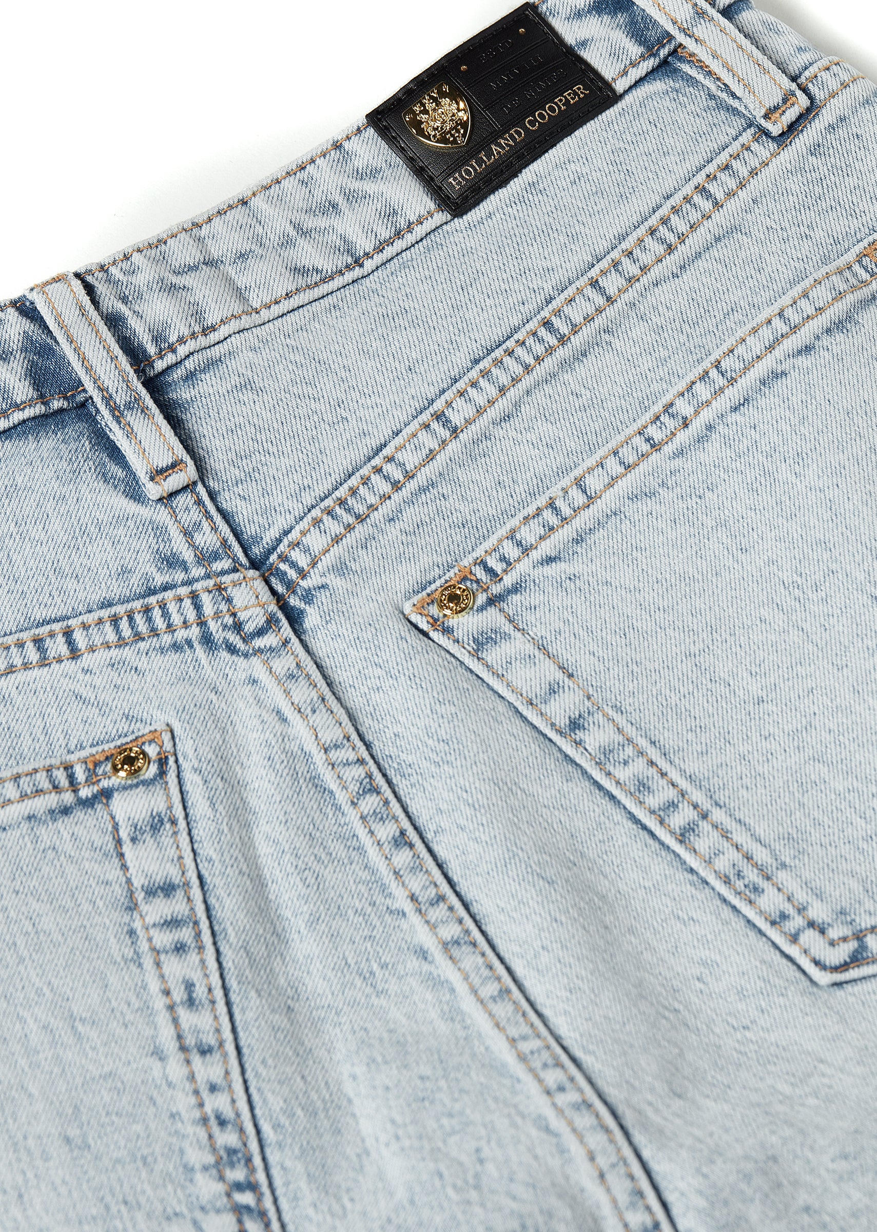 High Rise Slim Jean (Light Stone Wash) - Image 6