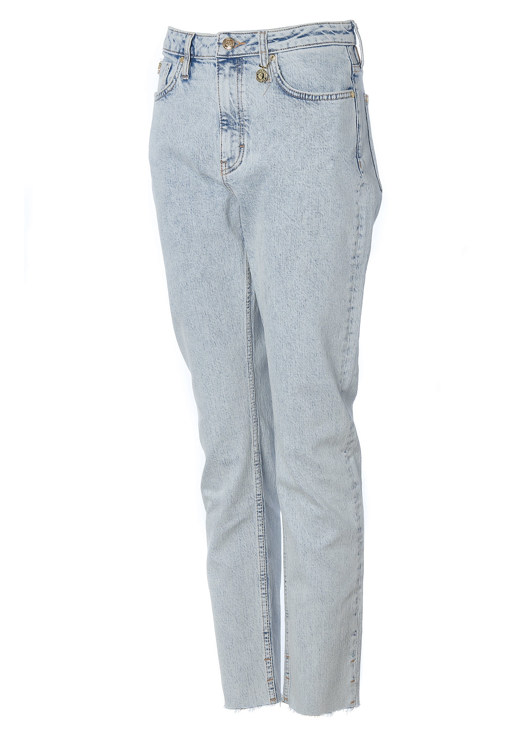 High Rise Slim Jean (Light Stone Wash) - Image 8