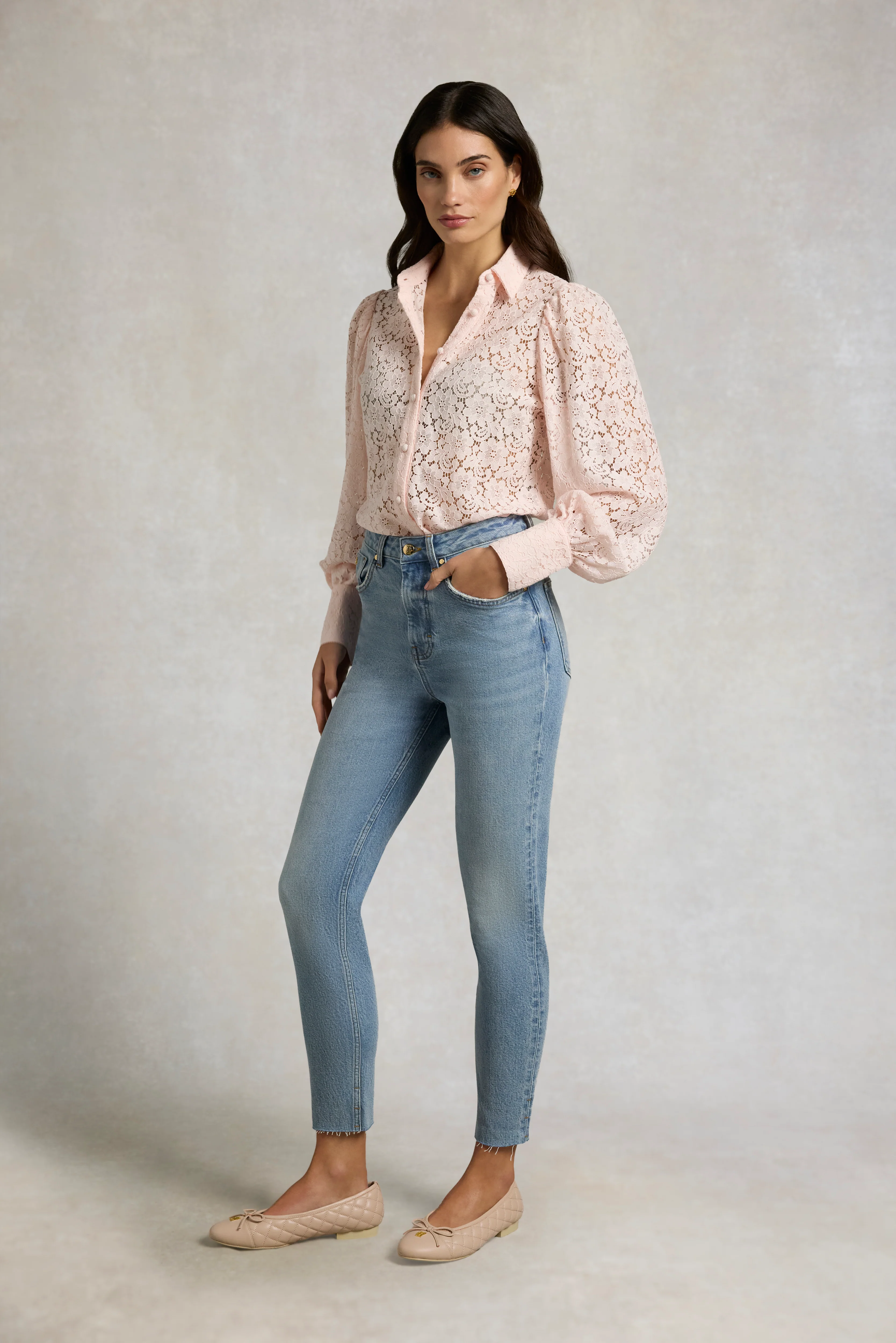 High Rise Slim Jean (Vintage Denim) - Image 2