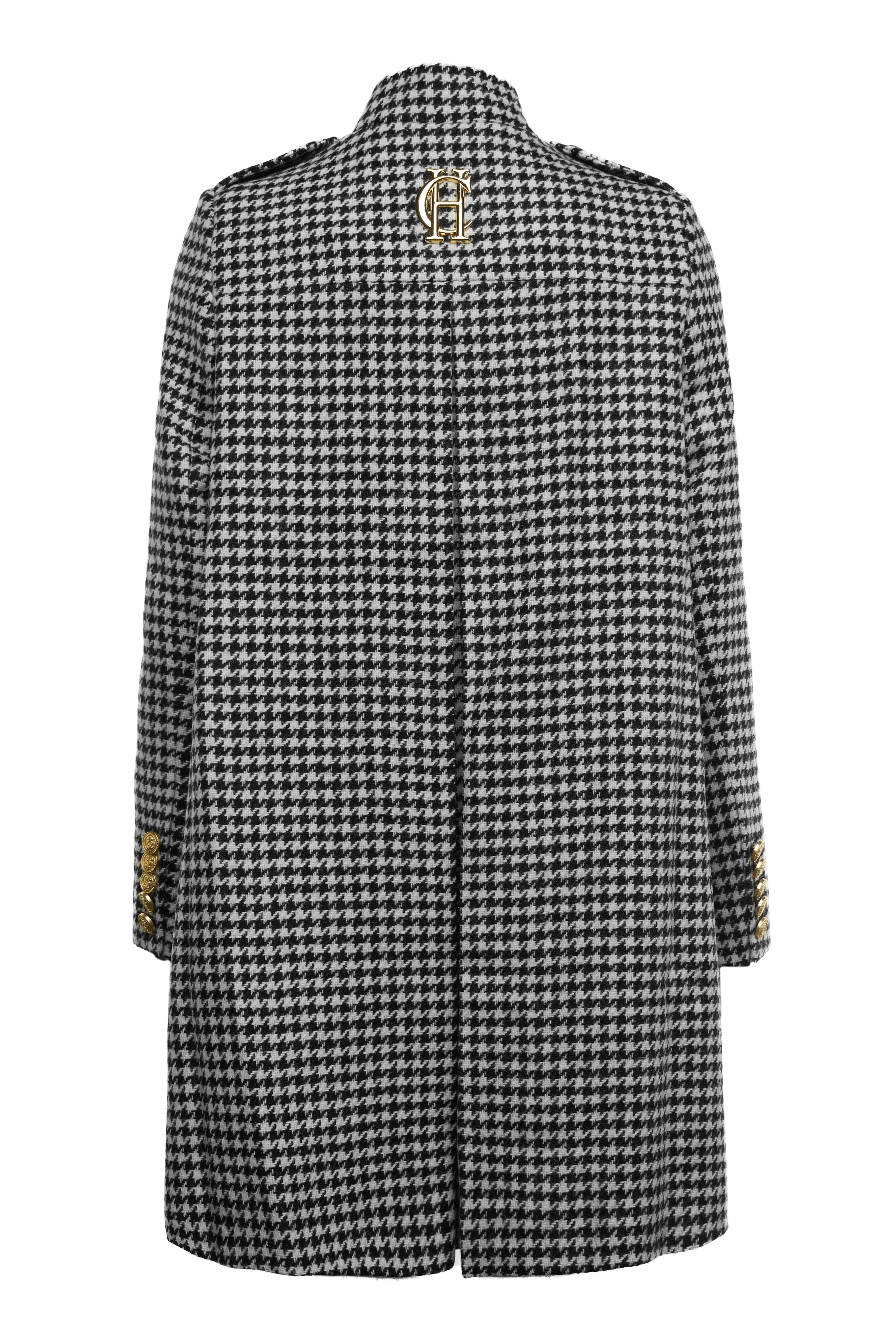 Highbury Cape Coat (Houndstooth) - Image 7