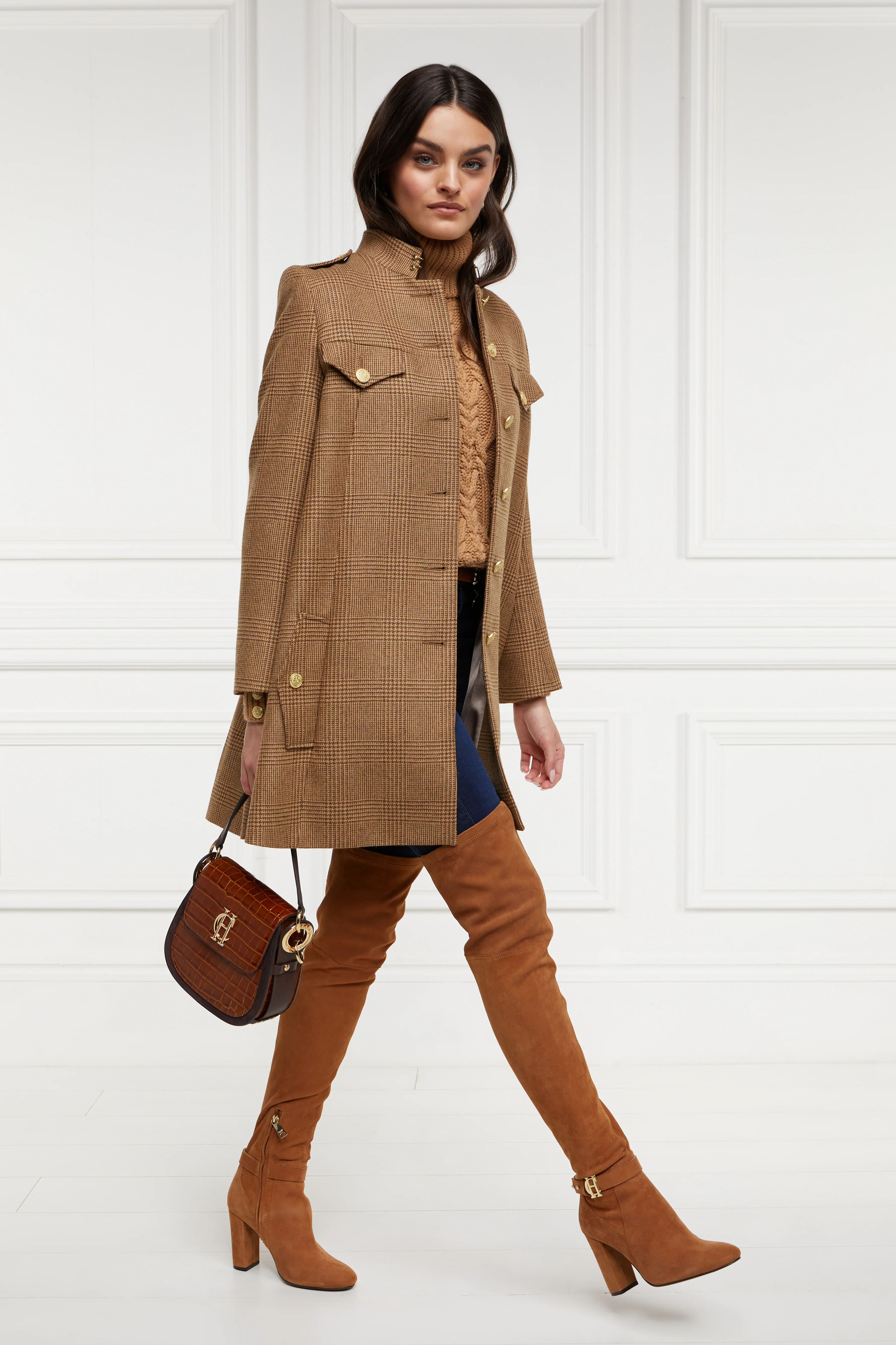 Highbury Cape Coat (Tawny) - Image 2