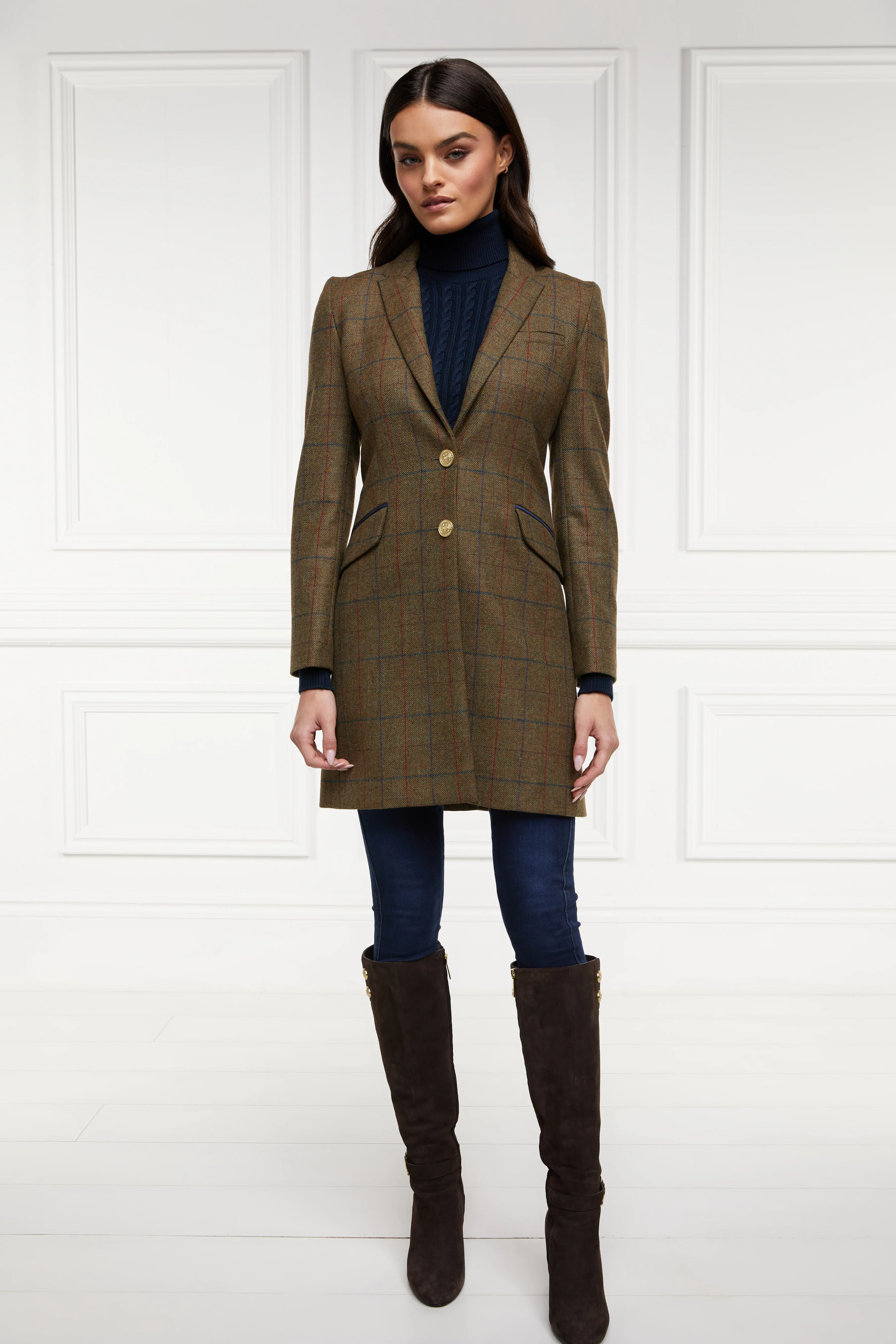 Highgrove Coat (Glen Green) - Image 3