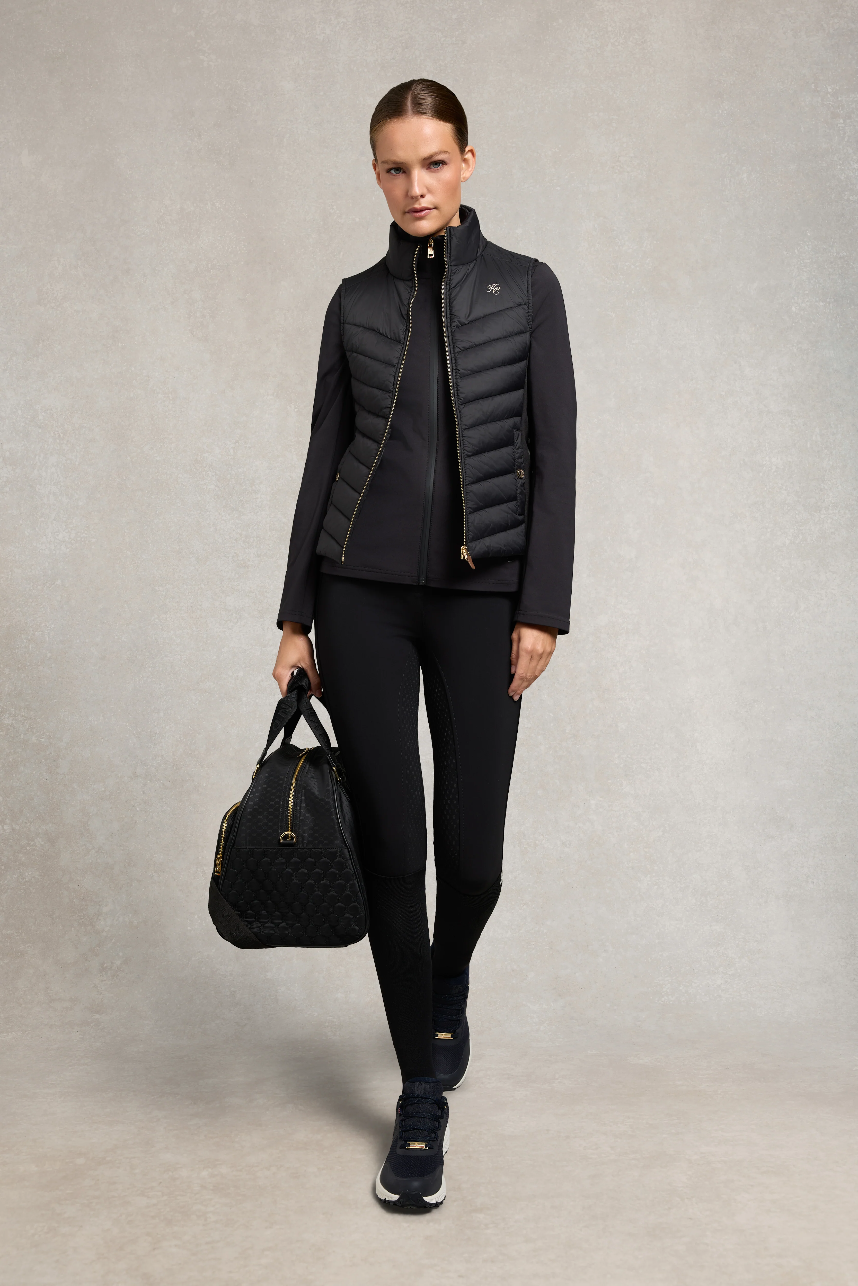 Hybrid Equestrian Gilet (Black) - Image 3
