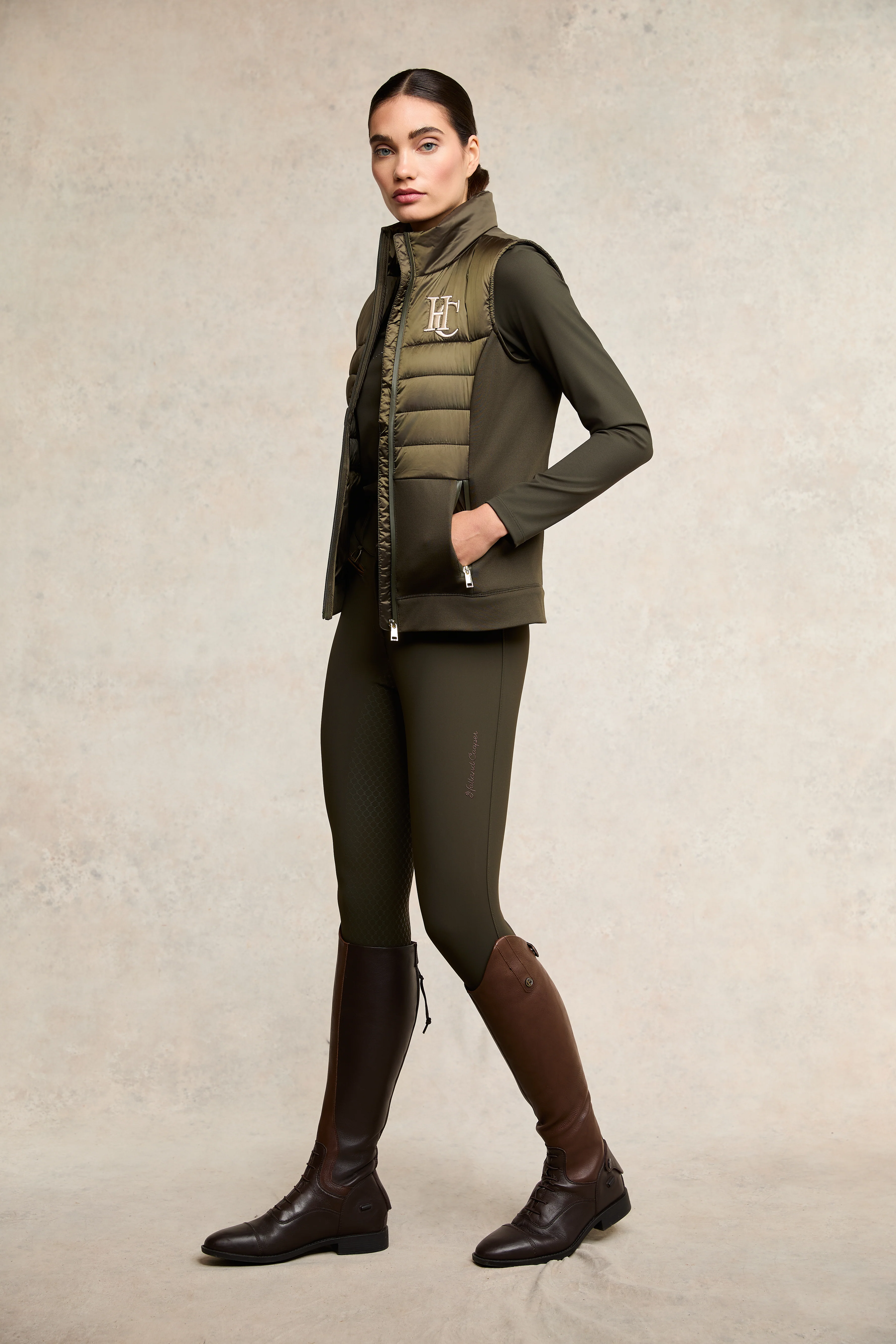 Hybrid Gilet (Khaki) - Image 6