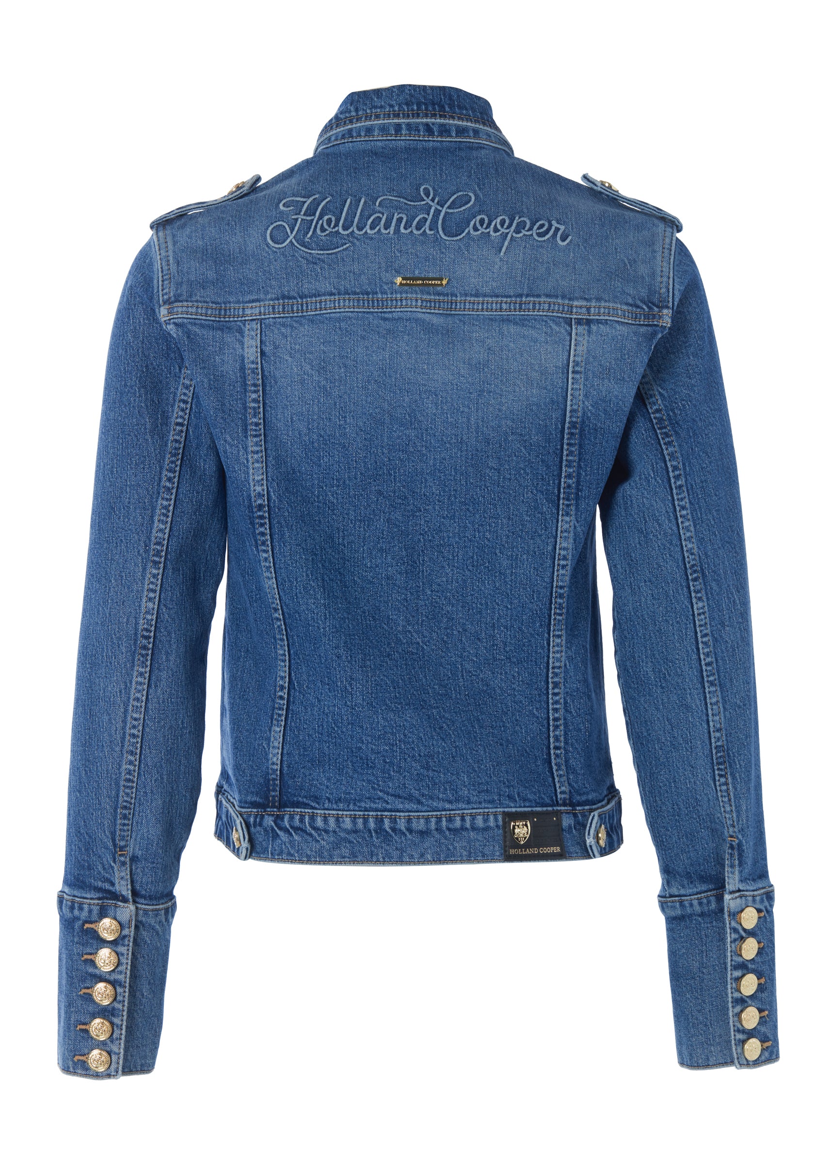 Iconic Denim Jacket (Classic Indigo) - Image 8