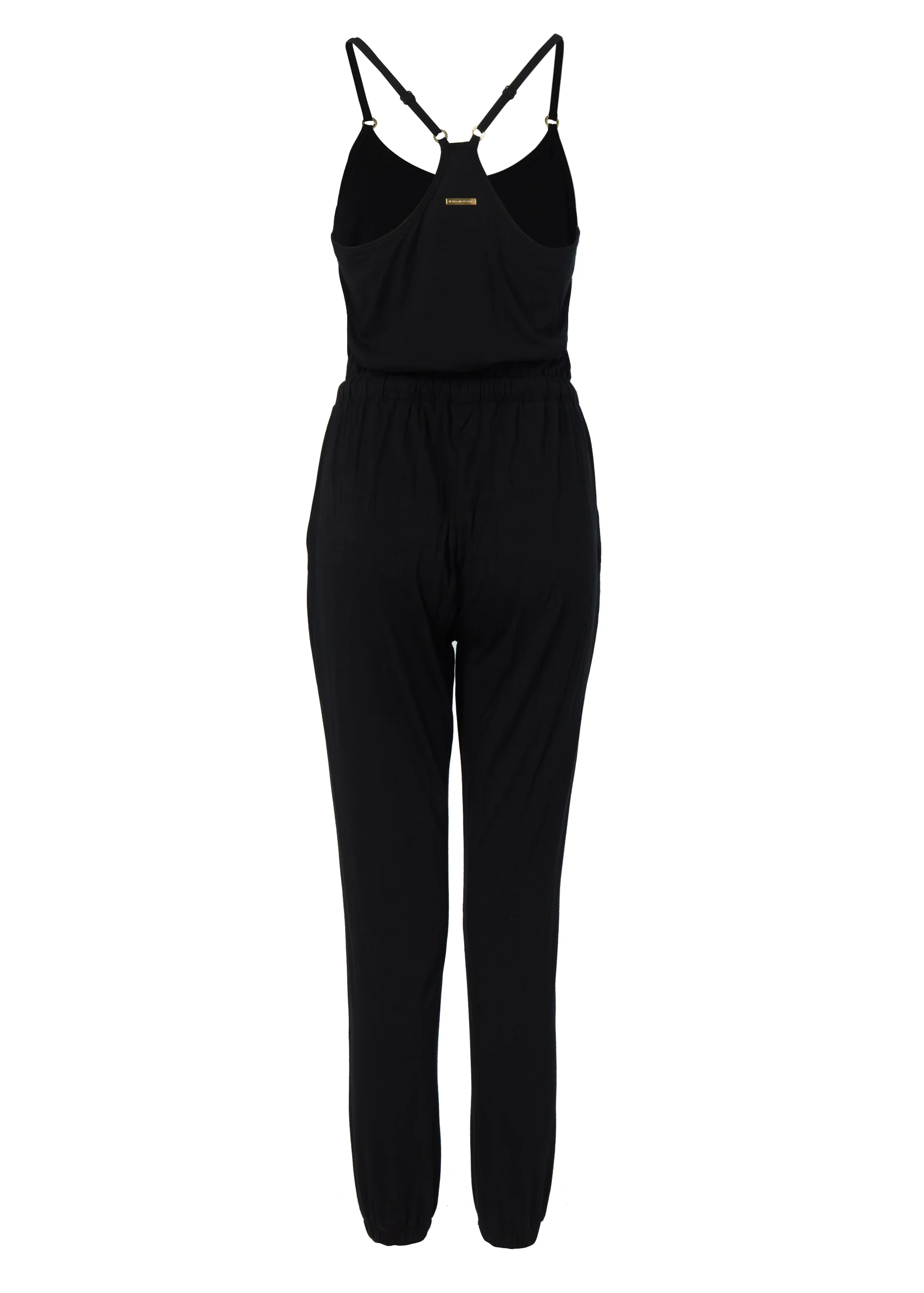 Iconic Jersey Jumpsuit (Black) - Image 6