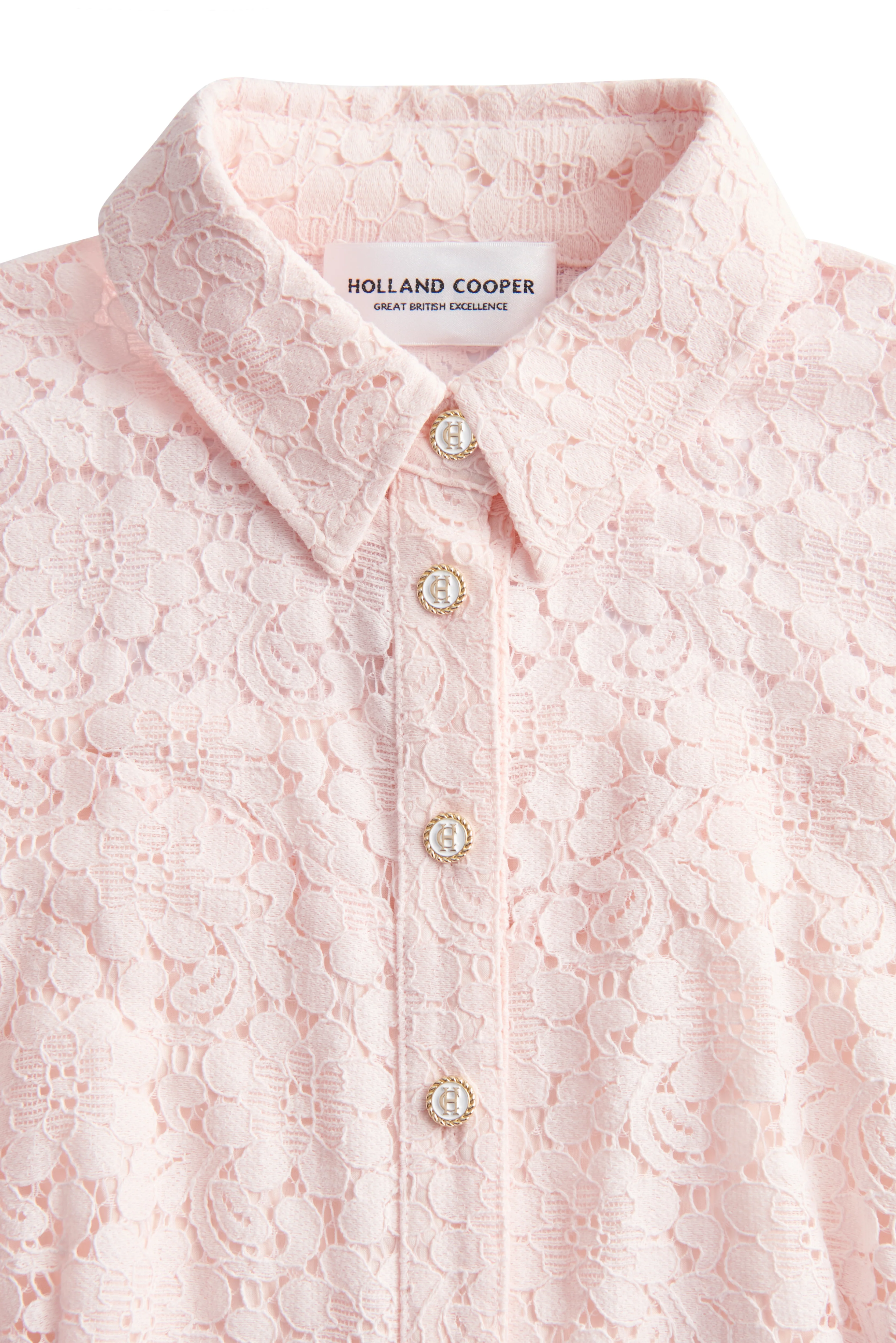 Iona Lace Dress (Blush) - Image 10