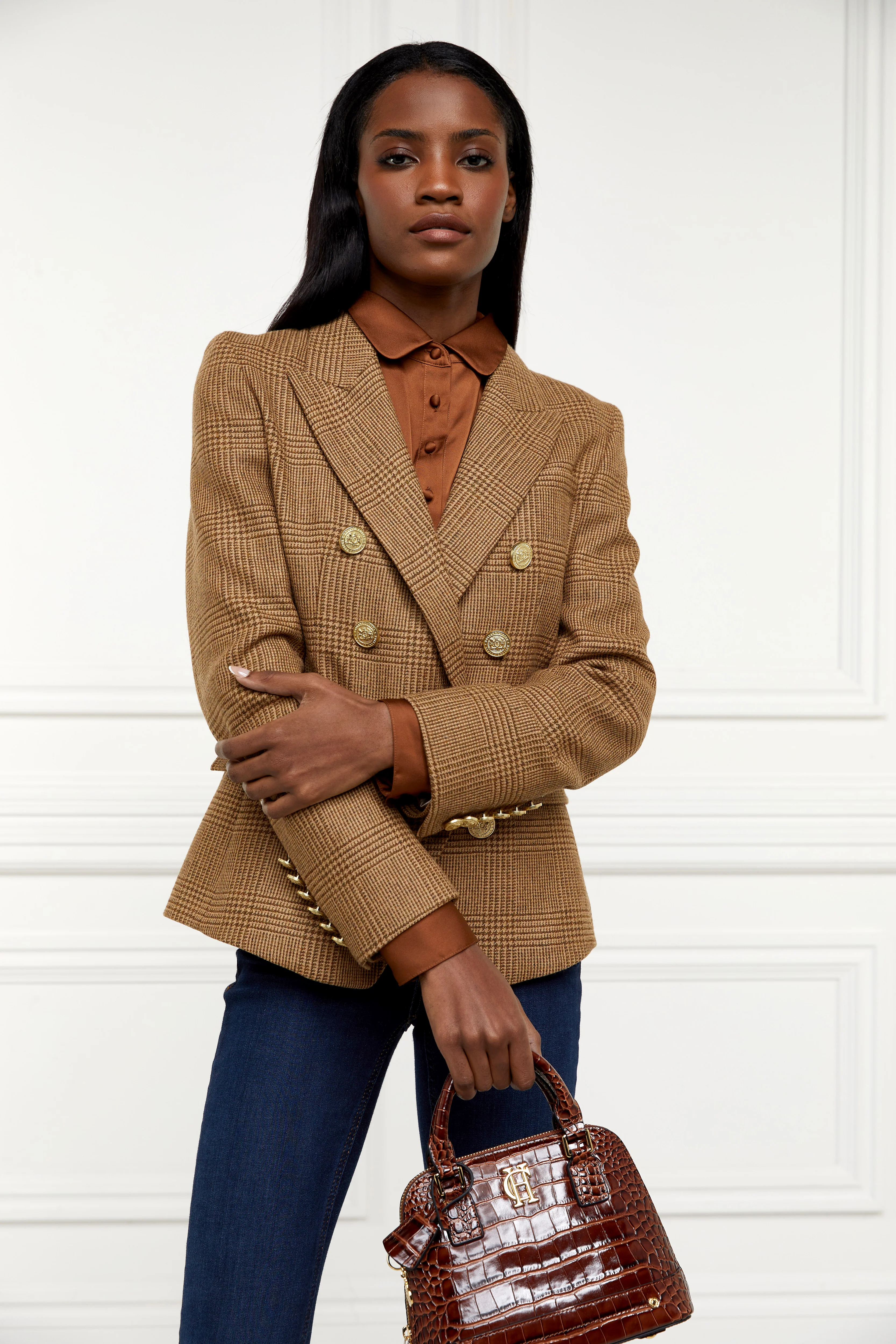 Isla Satin Shirt (Copper) - Image 2