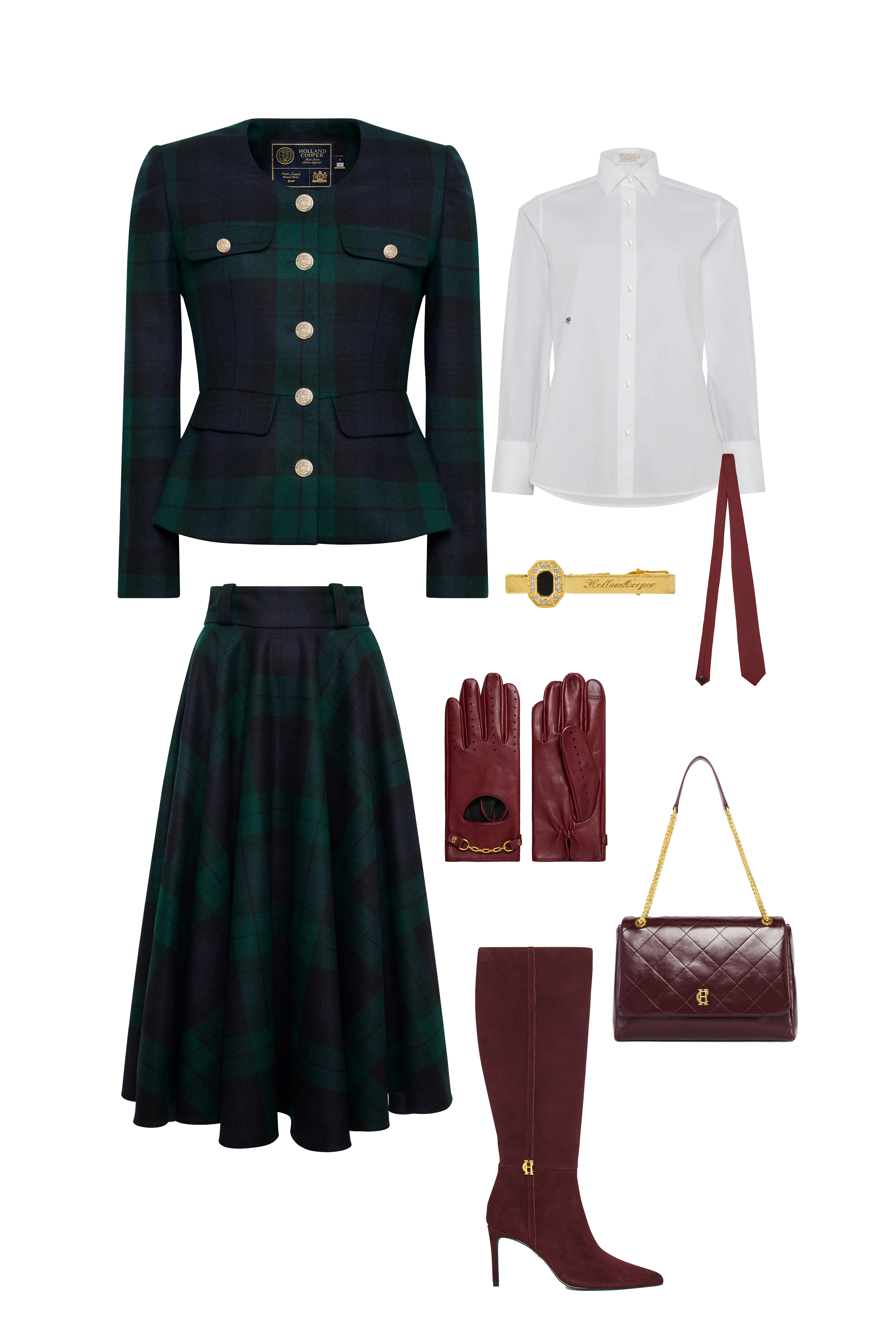 Jade's Cheltenham Look (Blackwatch) - Image 4