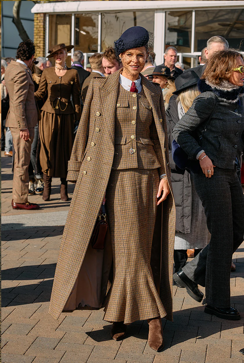 The Great Coat (Abbot Check Tweed)