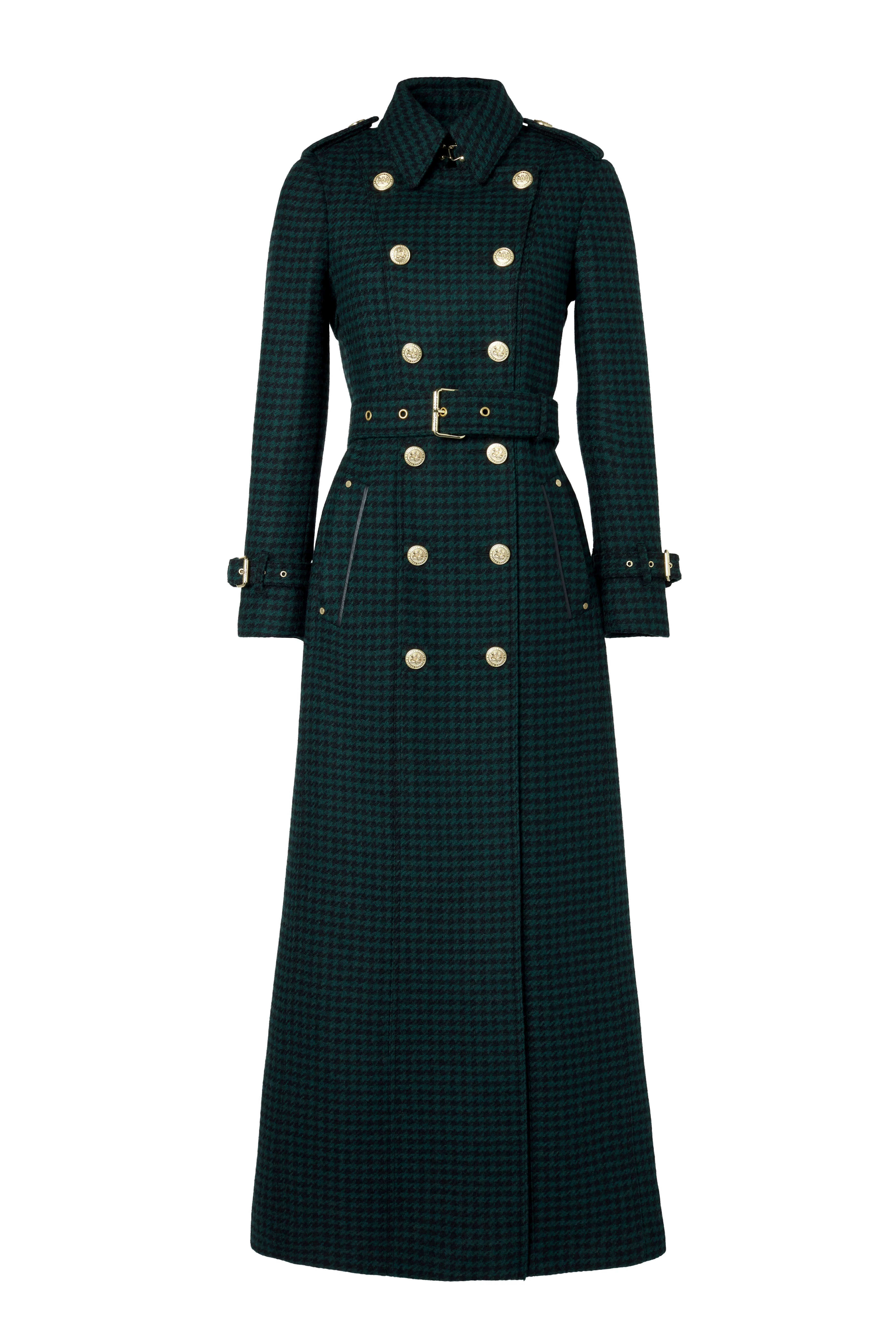 Jade's Emerald Houndstooth Look - Image 4