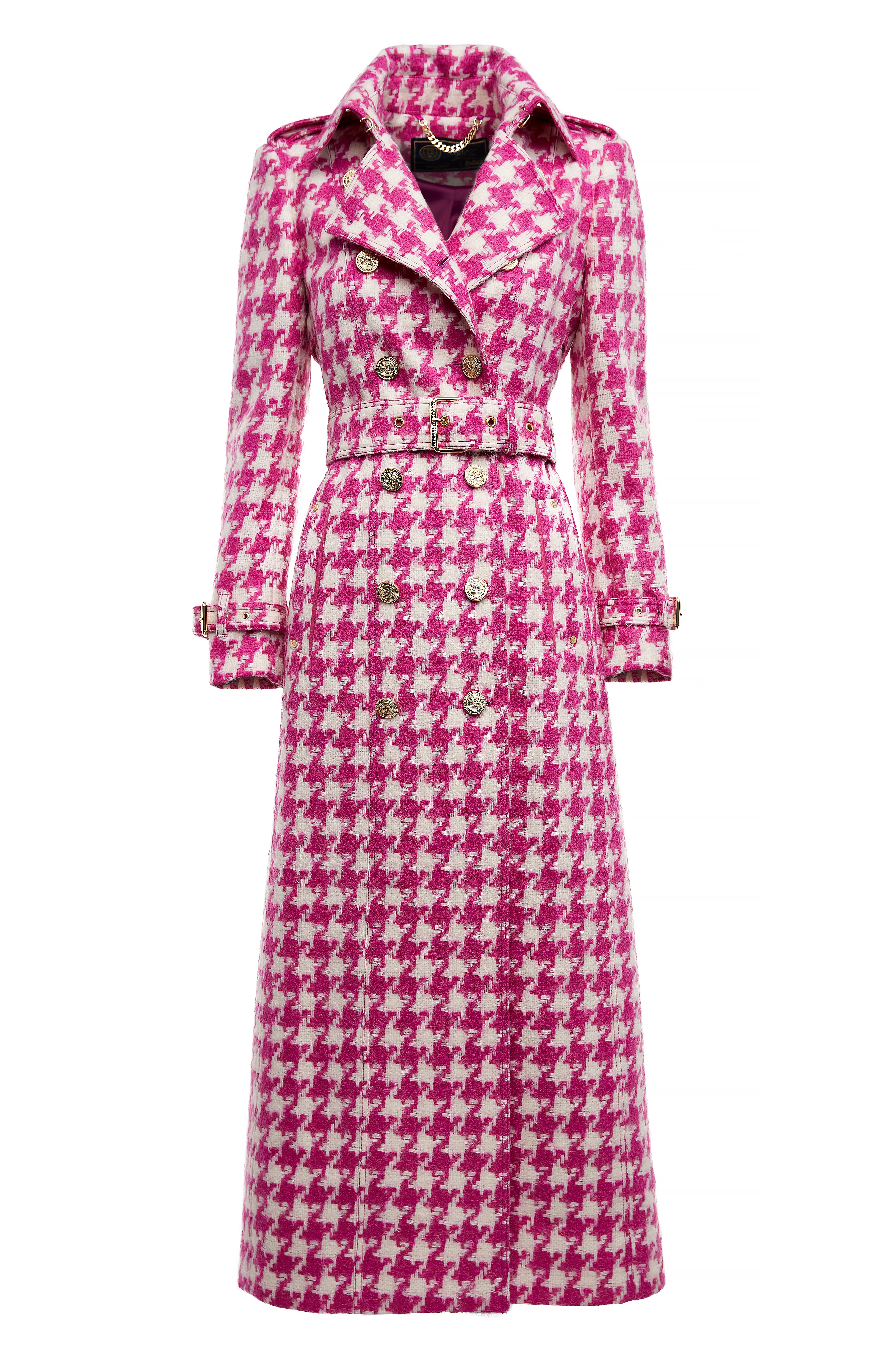 Jade's Hot Pink Houndstooth Look (Hot Pink Large Scale Houndstooth) - Image 5