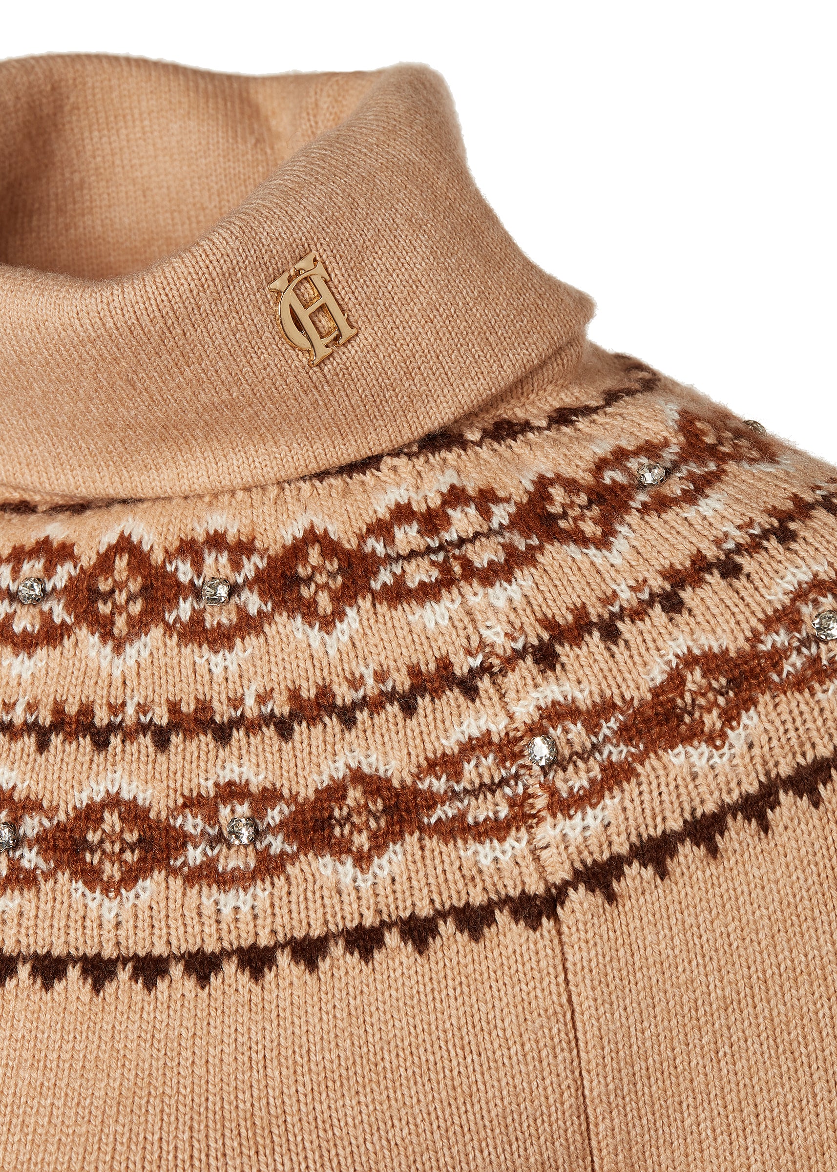 Jennifer Midi Knit Dress (Camel) - Image 5