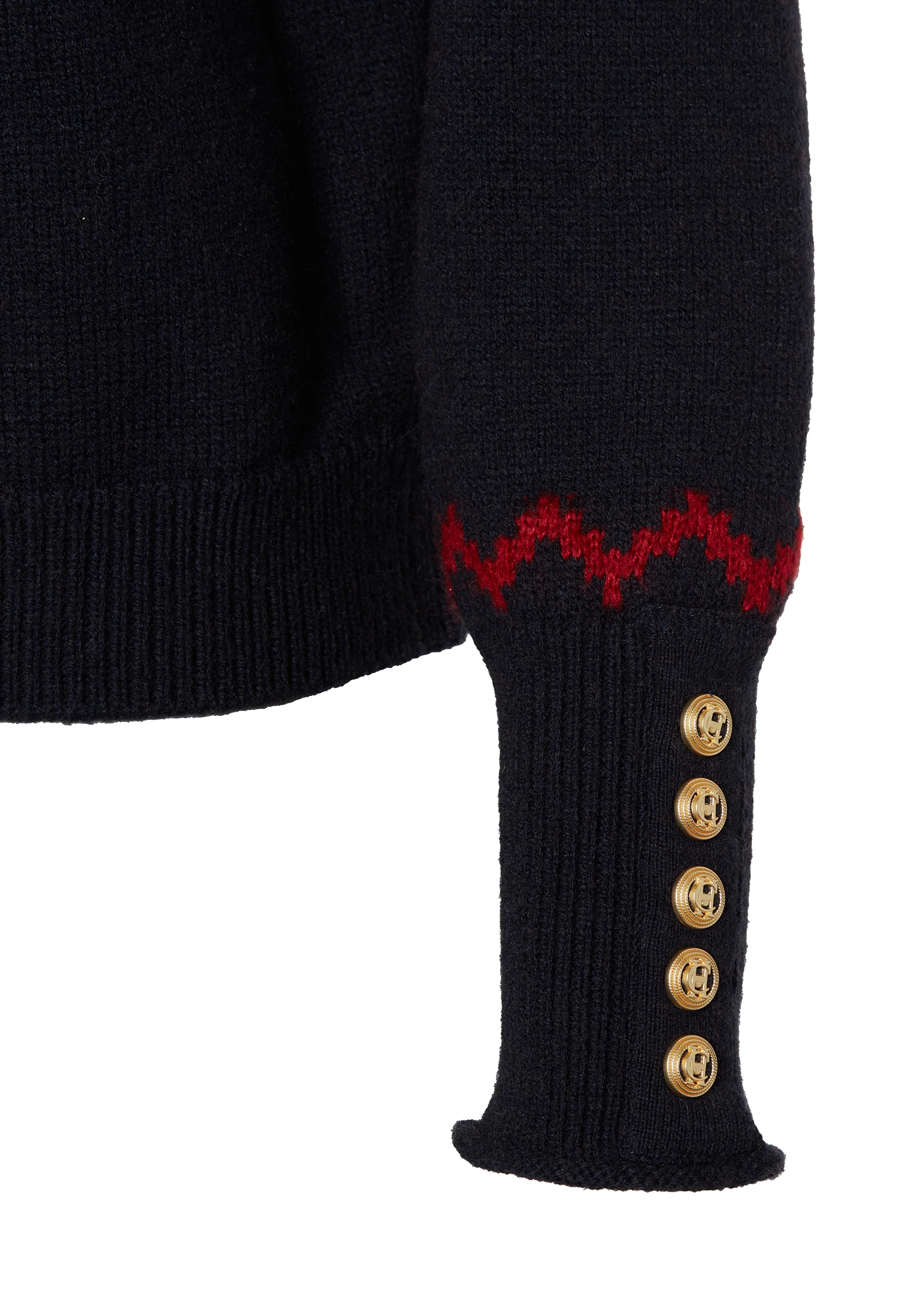 Jennifer Roll Neck Knit (Ink Navy) - Image 7