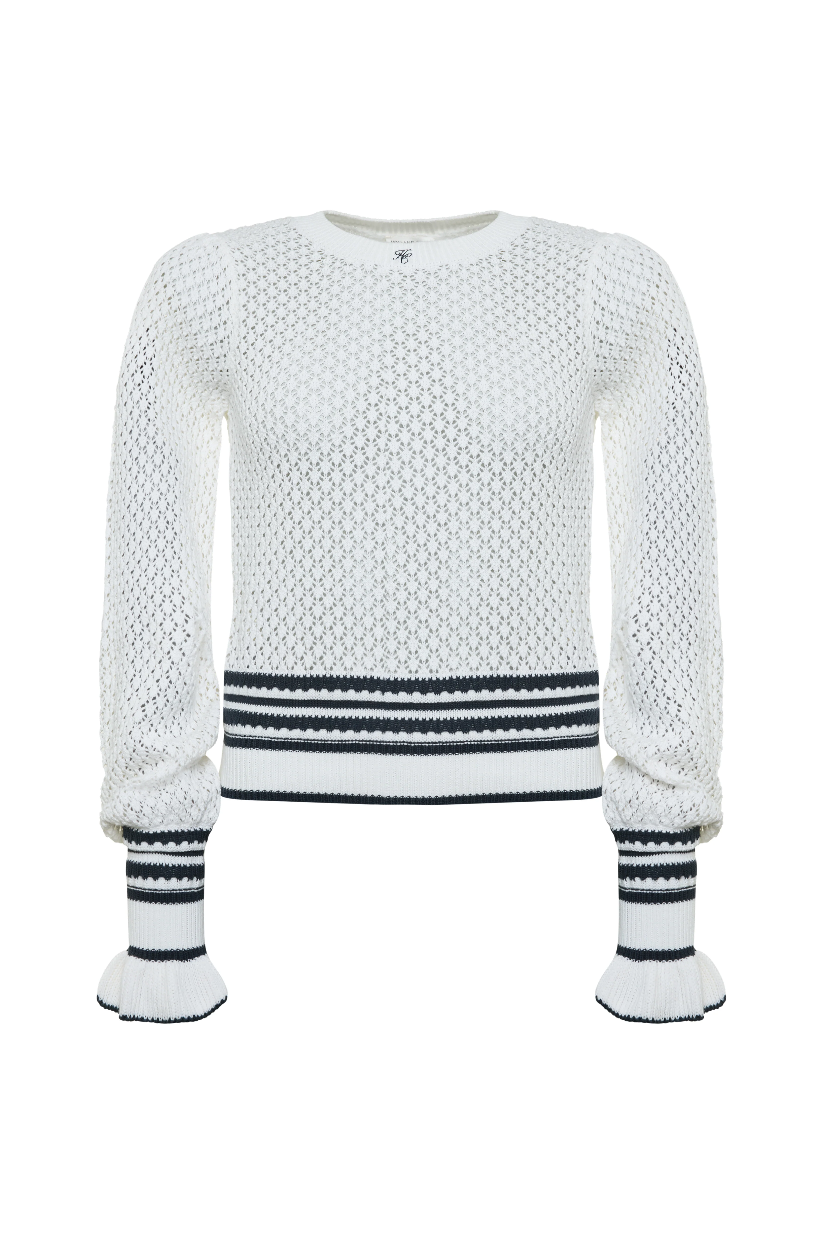 Jessica Knitted Top (Natural Ink Navy) - Image 6