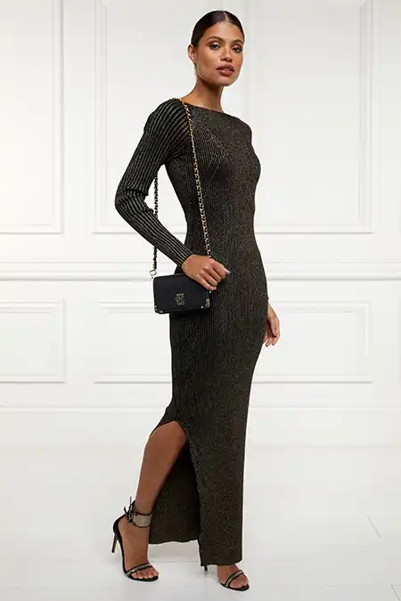 Jessica Maxi Dress (Black) - Image 5