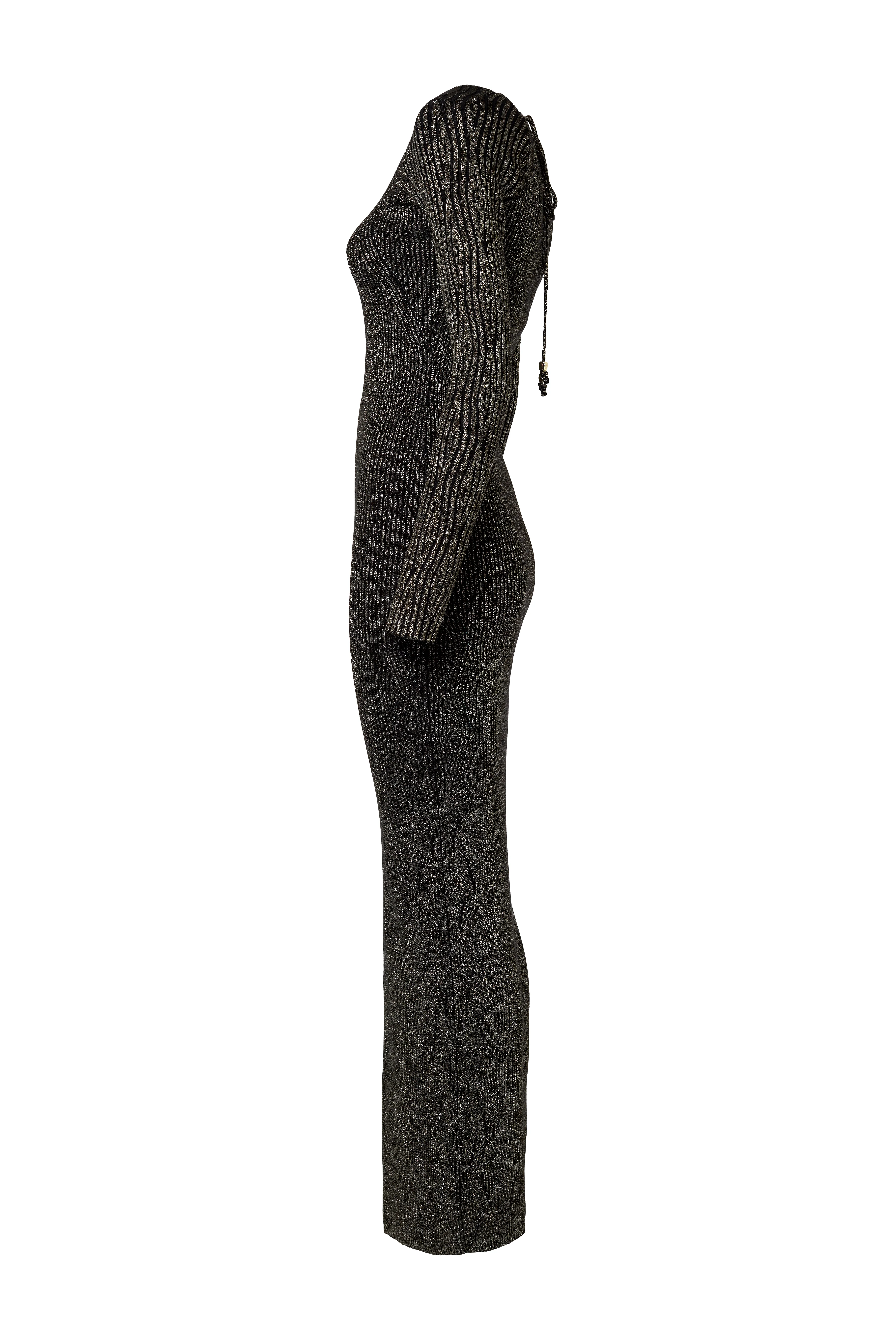 Jessica Maxi Dress (Black) - Image 8