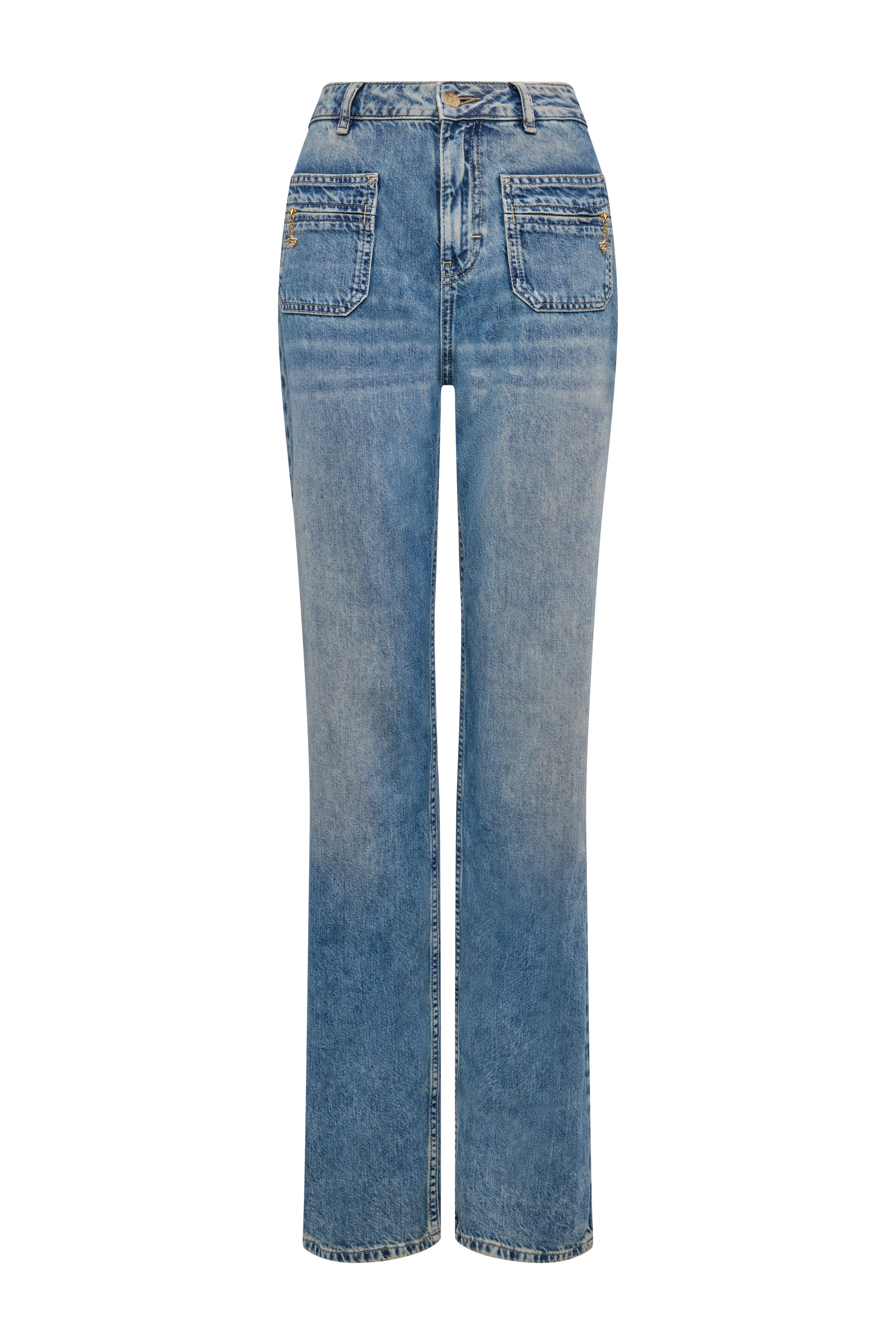 Jessica Straight Jean (Aged Indigo) - Image 4