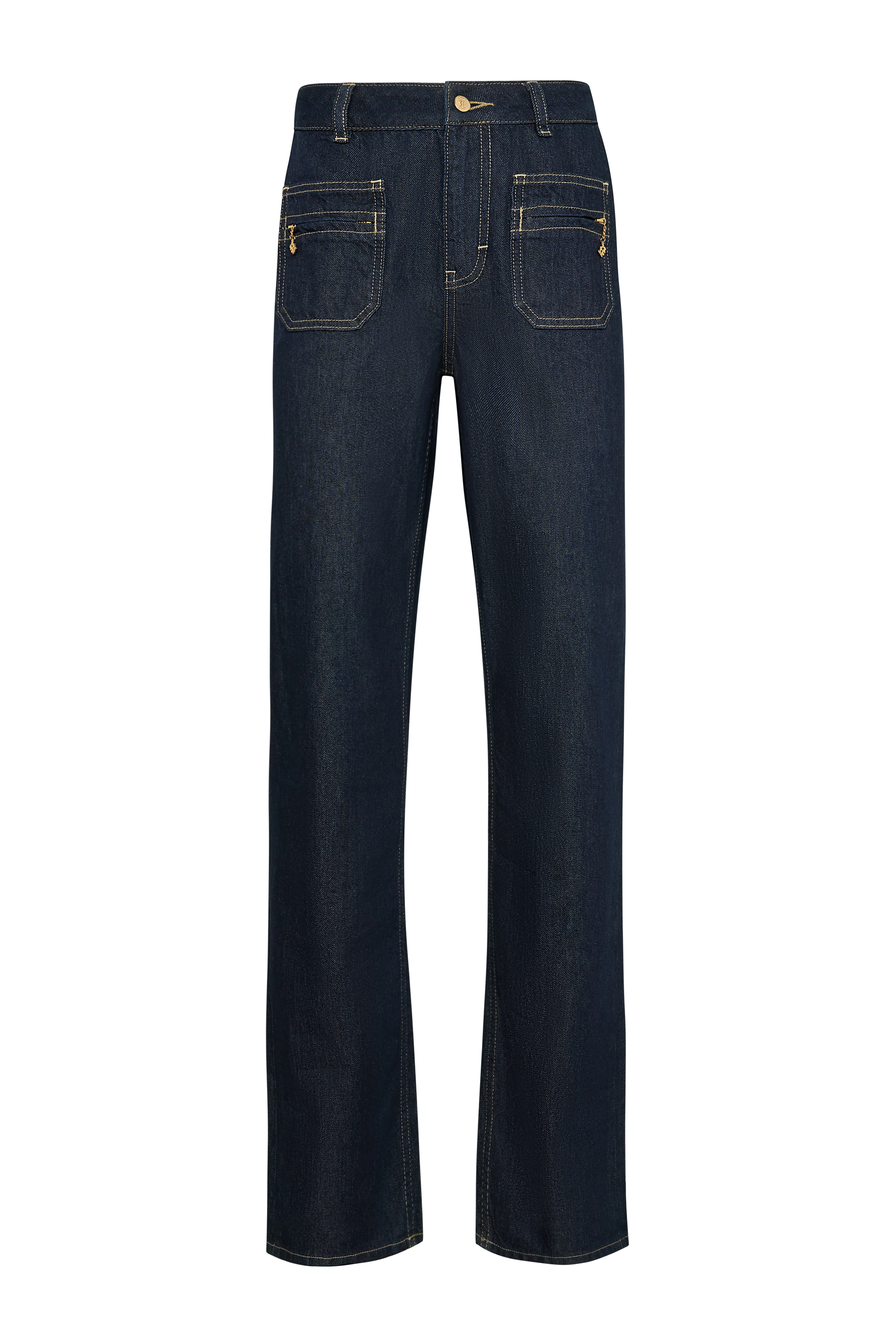 Jessica Straight Jean (Dark Indigo) - Image 6