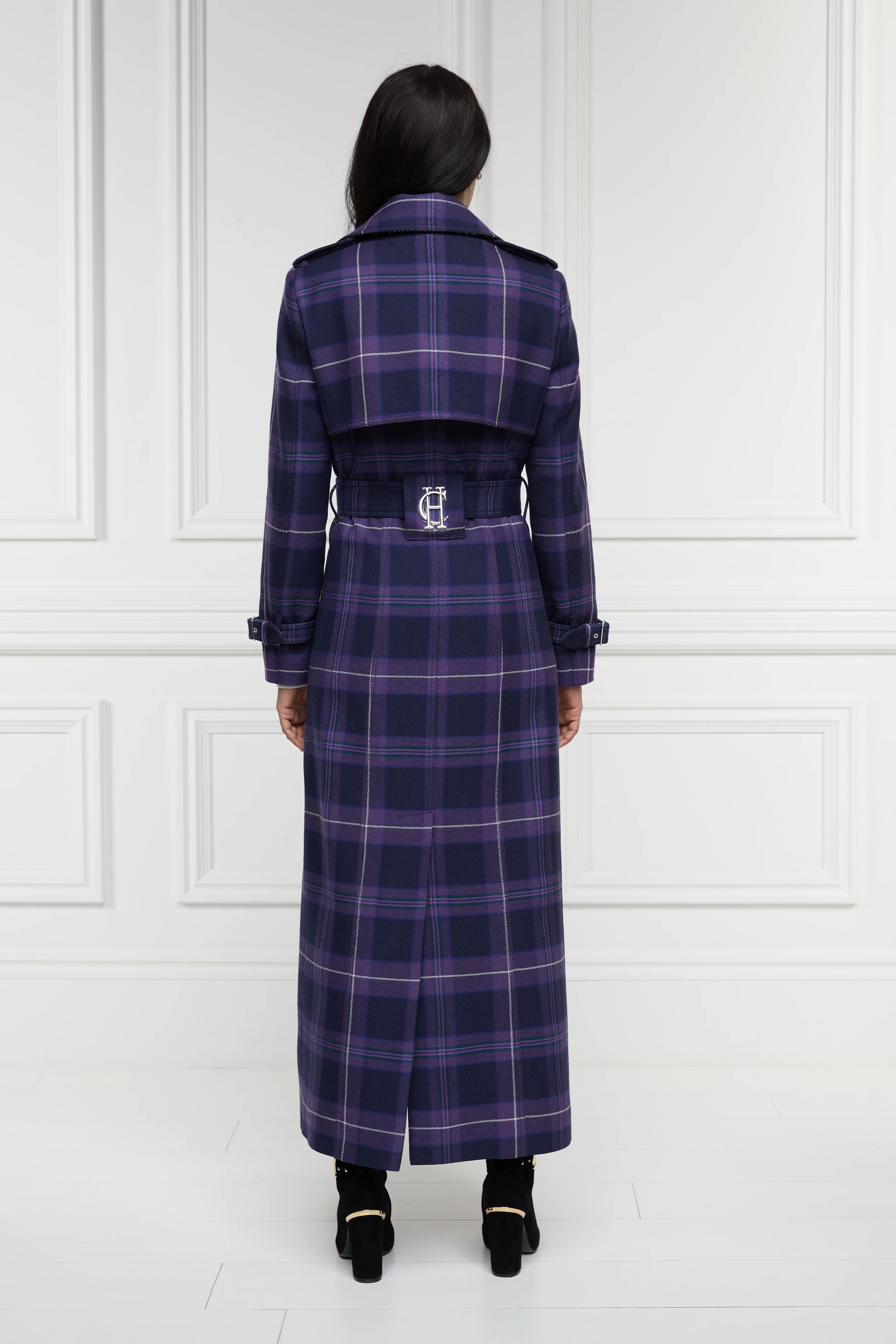 Jubilee Full Length Marlborough Trench (Jubilee Tartan) - Image 2