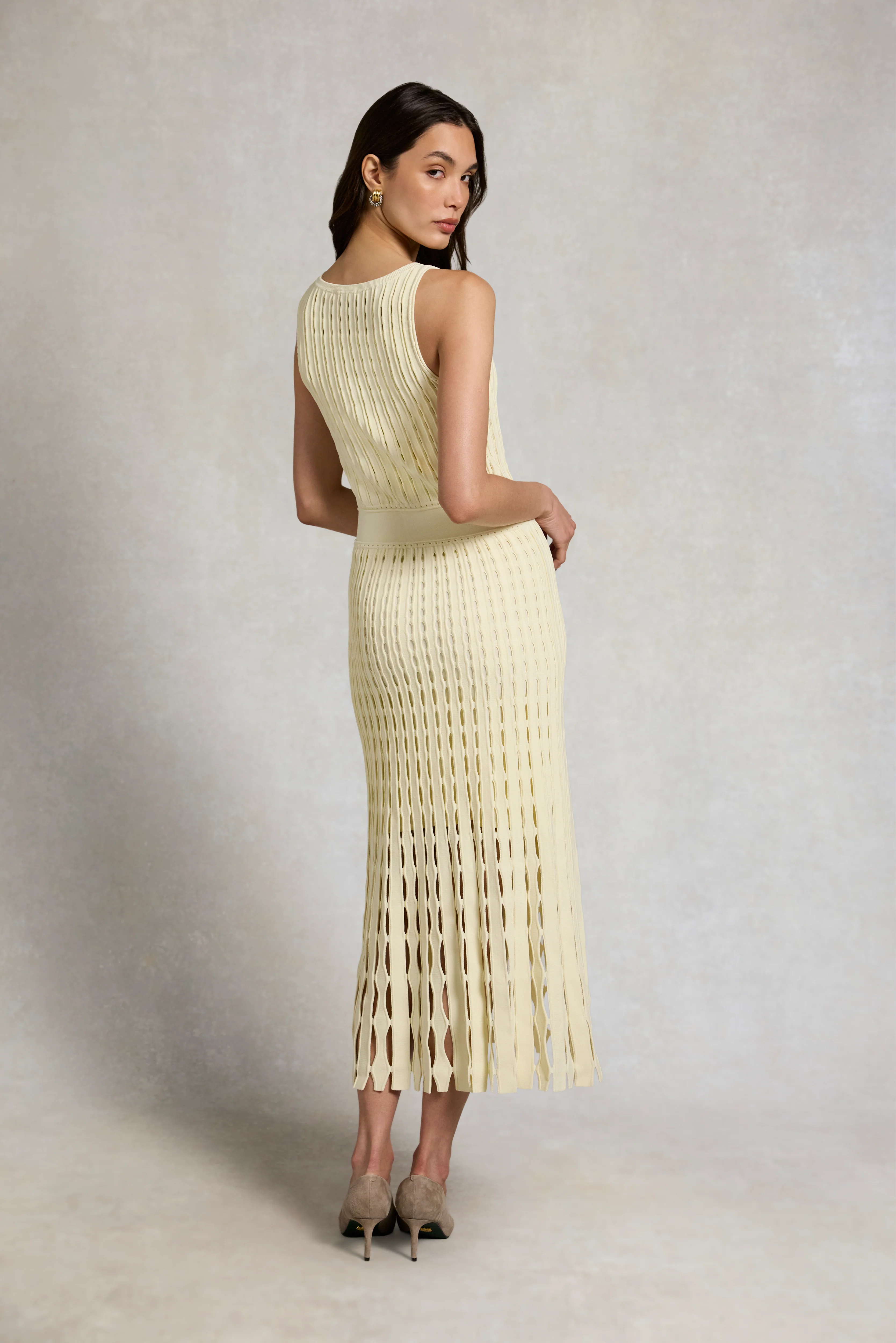 Katrina Dress (Soft Yellow) - Image 4