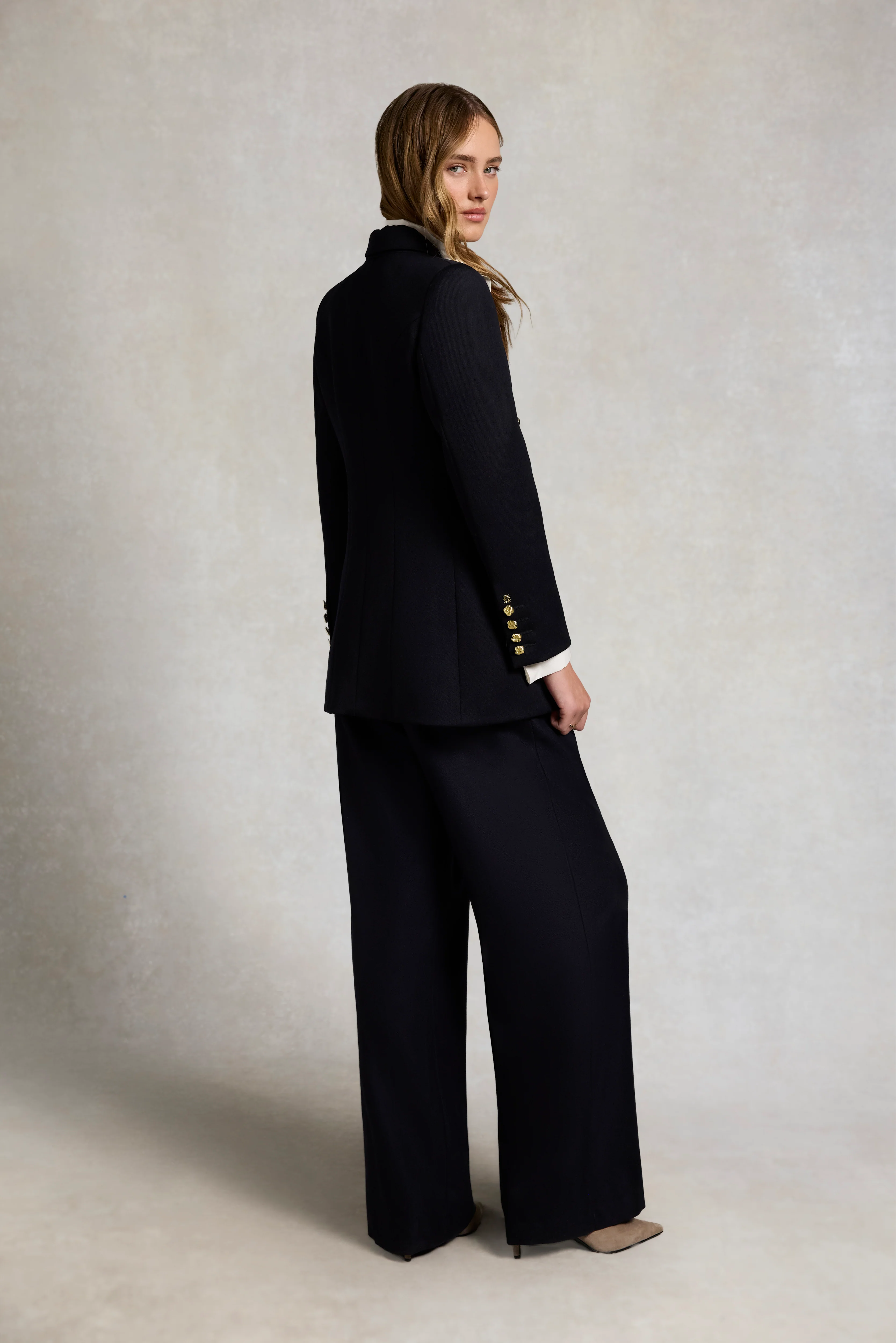 Kensington Double Breasted Blazer (Navy Twill) - Image 5