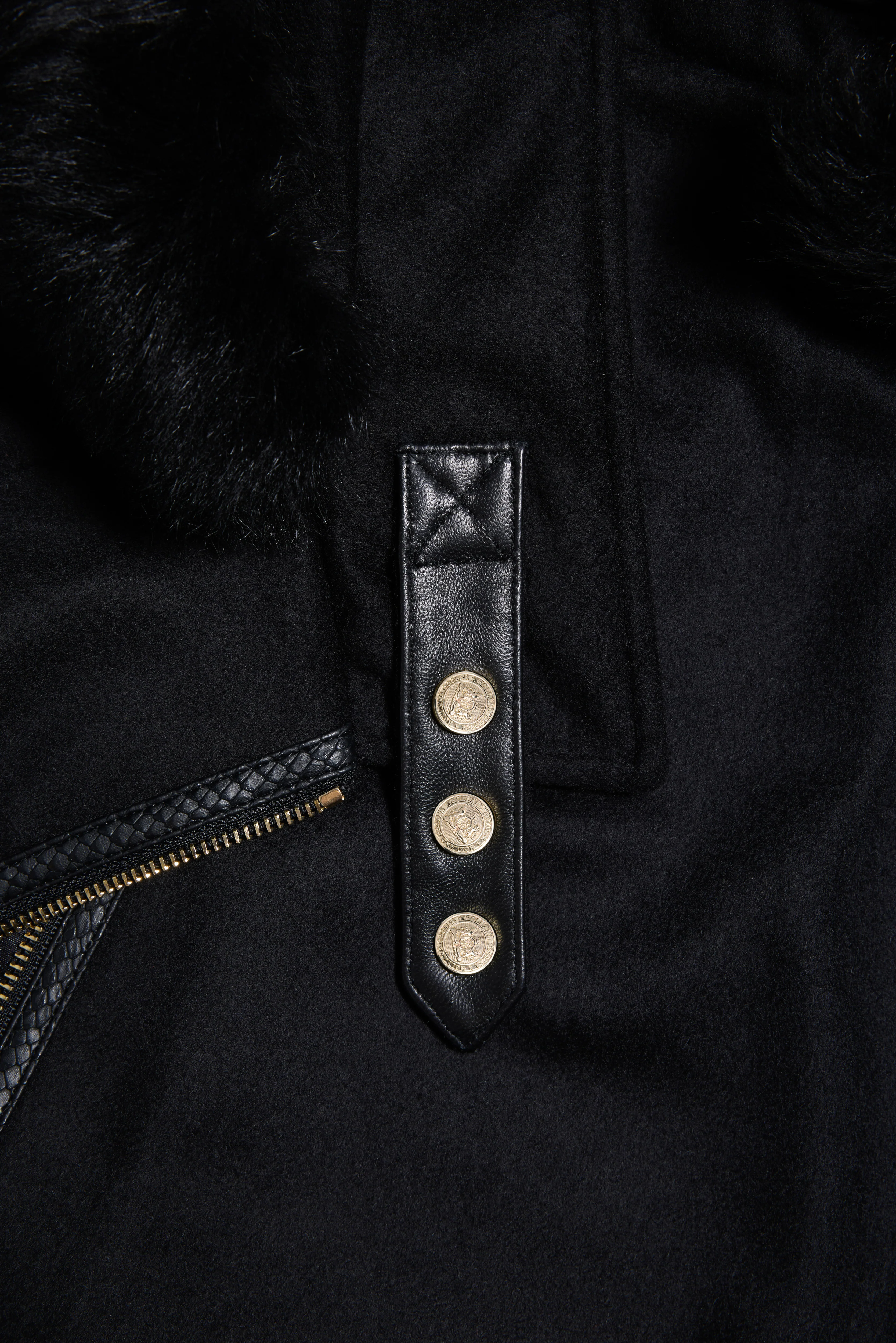 Kensington Gold Label Cape (Soft Black) - Image 8