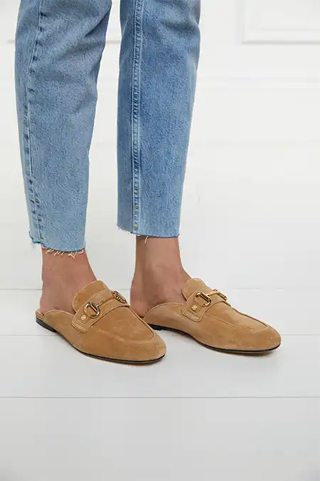 Kingston Horse Bit Loafer (Tan Suede) - Image 5