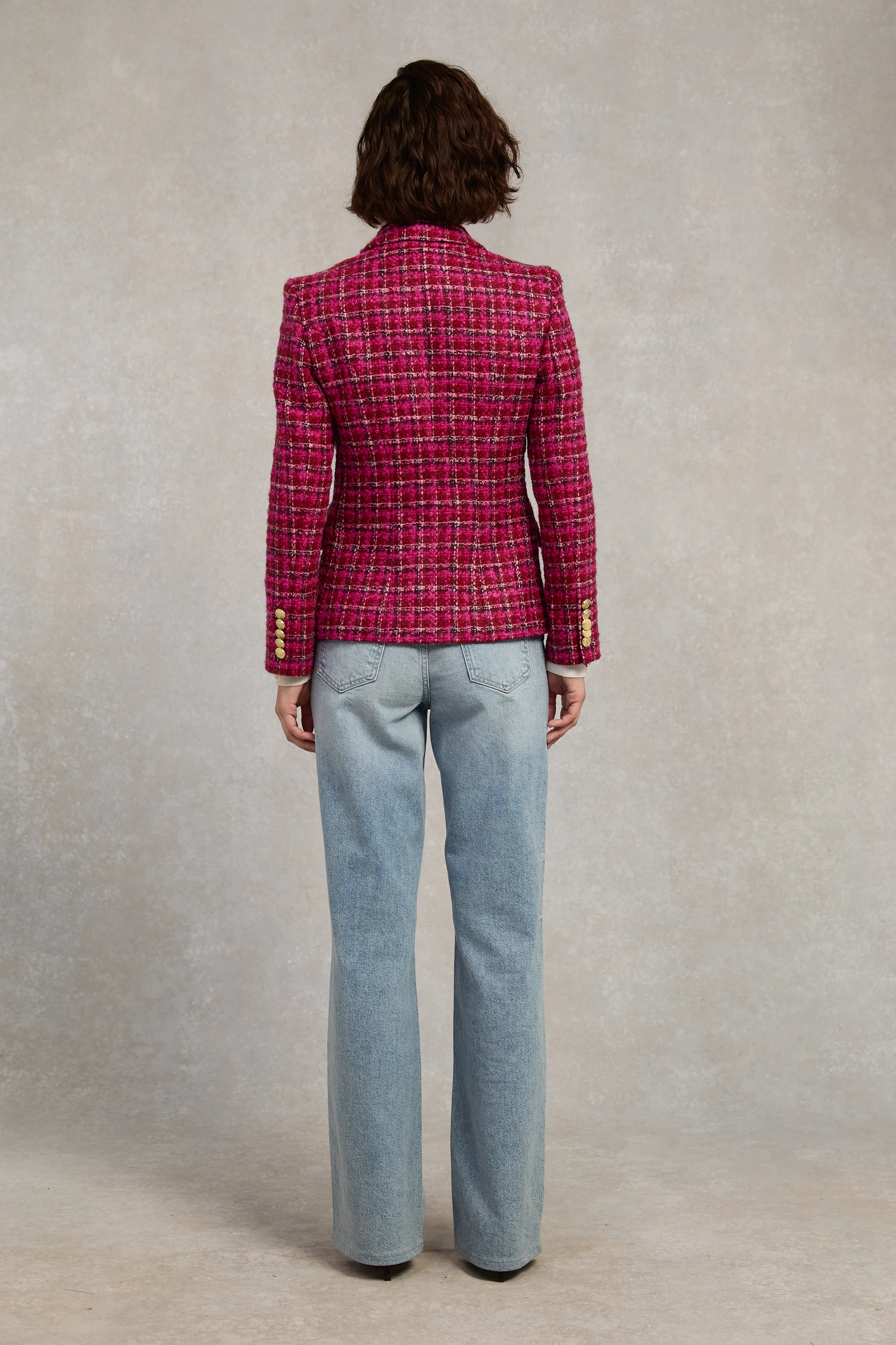 Knightsbridge Blazer (Cerise Boucle) - Image 6